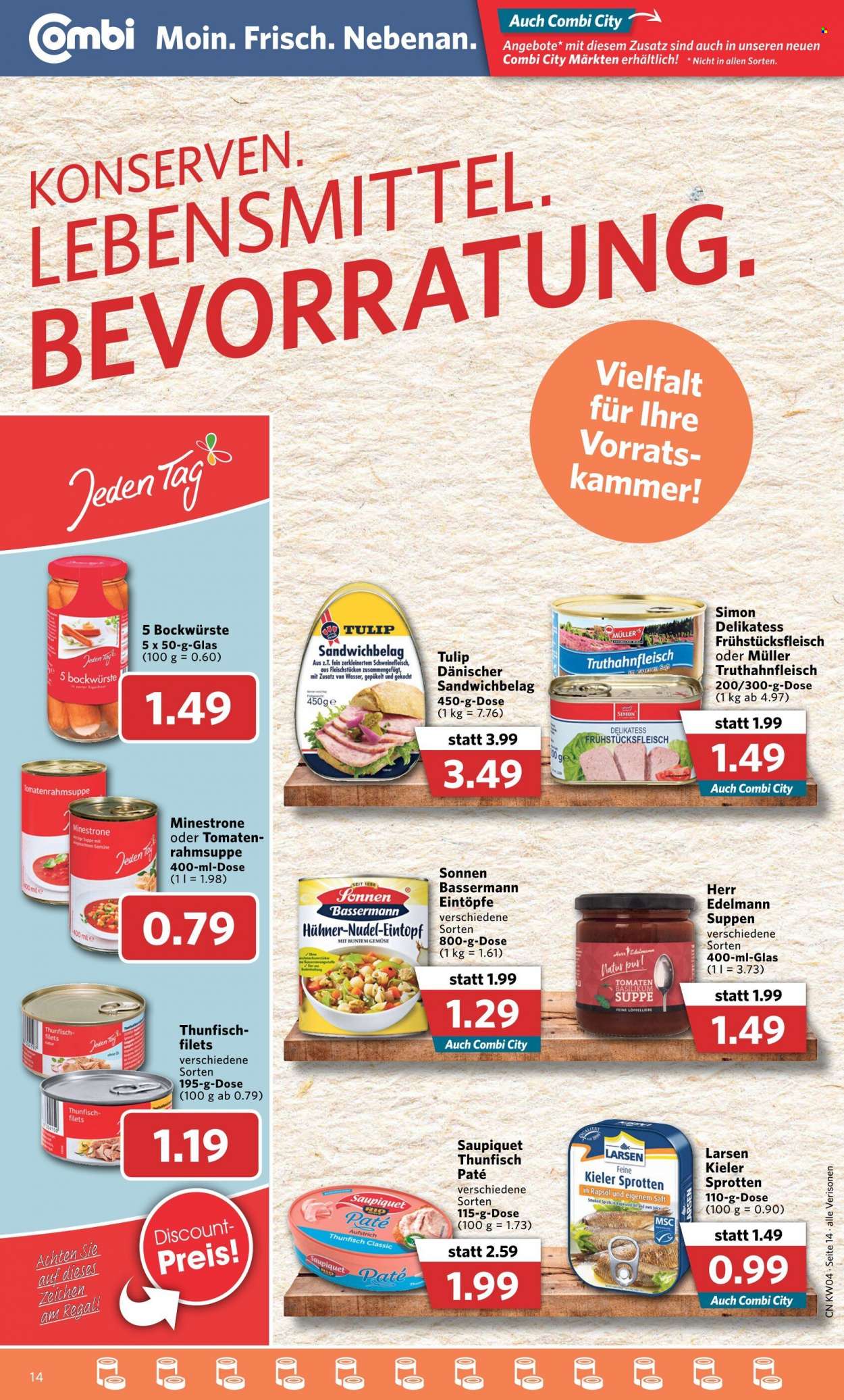Combi Prospekte  - 24.01.2022 - 29.01.2022. Seite 14