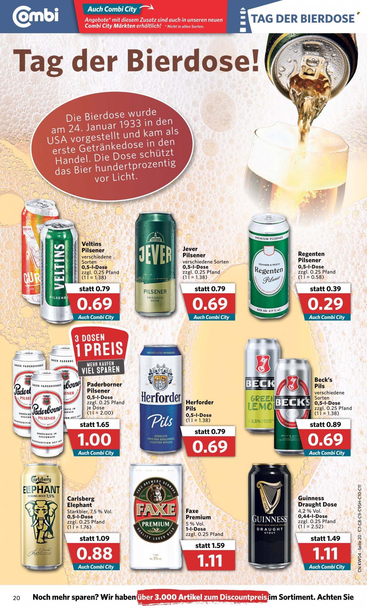 Combi Prospekte  - 24.01.2022 - 29.01.2022. Seite 20