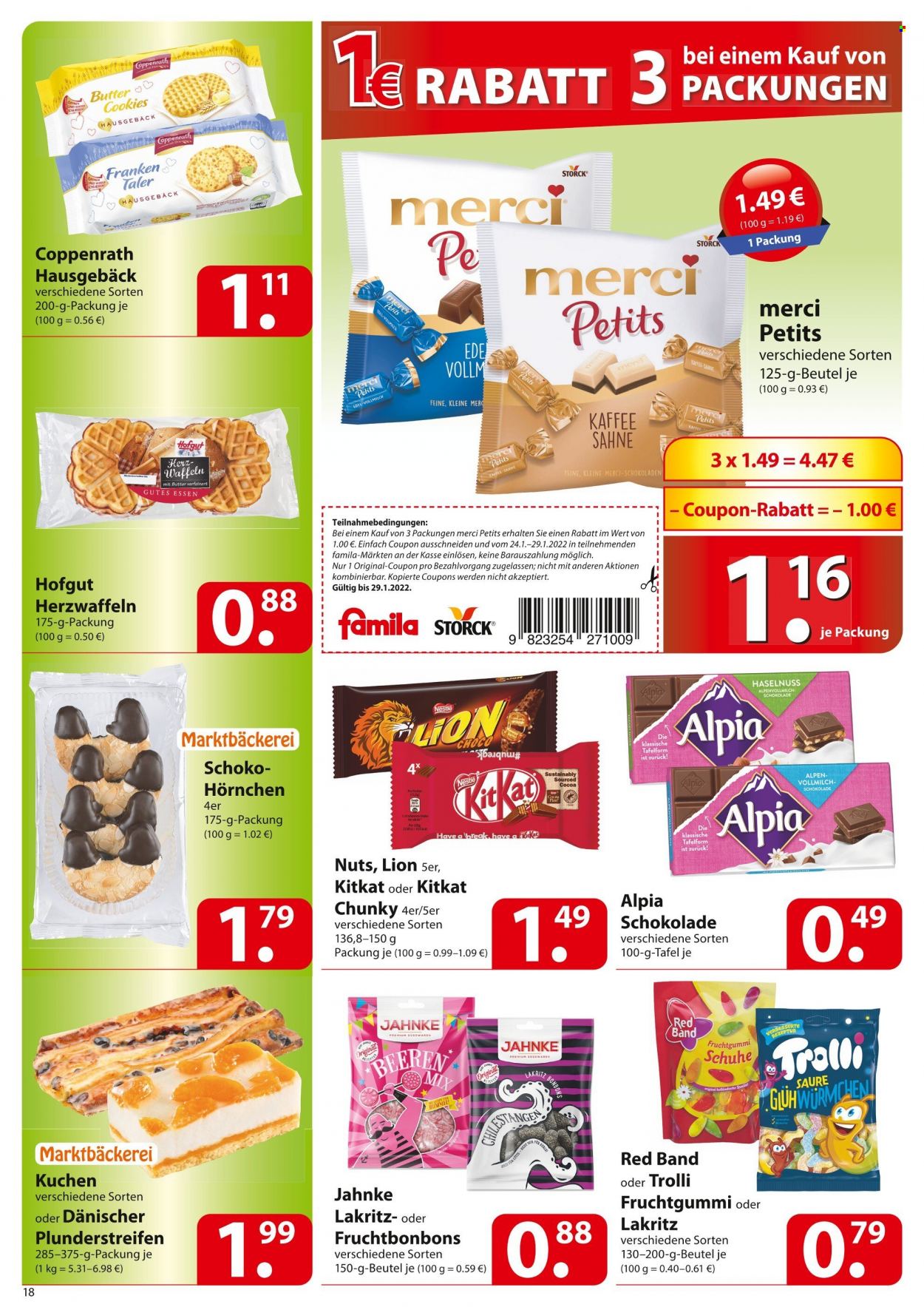 famila Prospekte  - 24.01.2022 - 29.01.2022. Seite 18