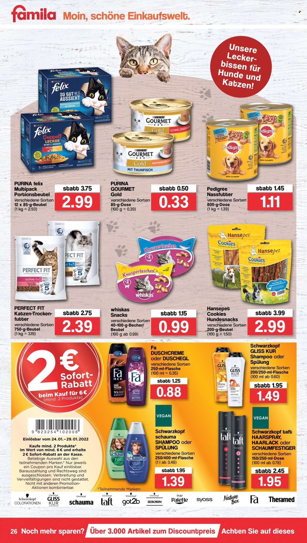famila Prospekte  - 24.01.2022 - 29.01.2022. Seite 26