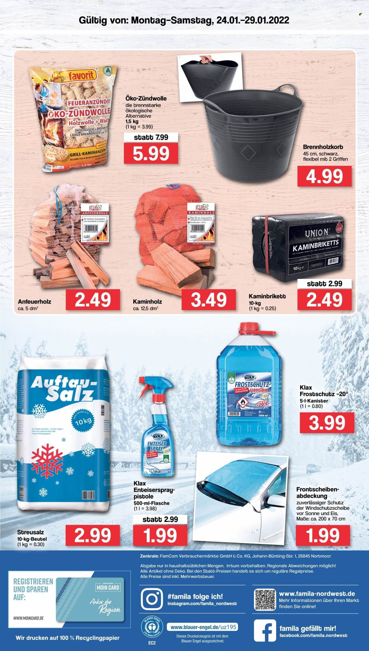 famila Prospekte  - 24.01.2022 - 29.01.2022. Seite 8