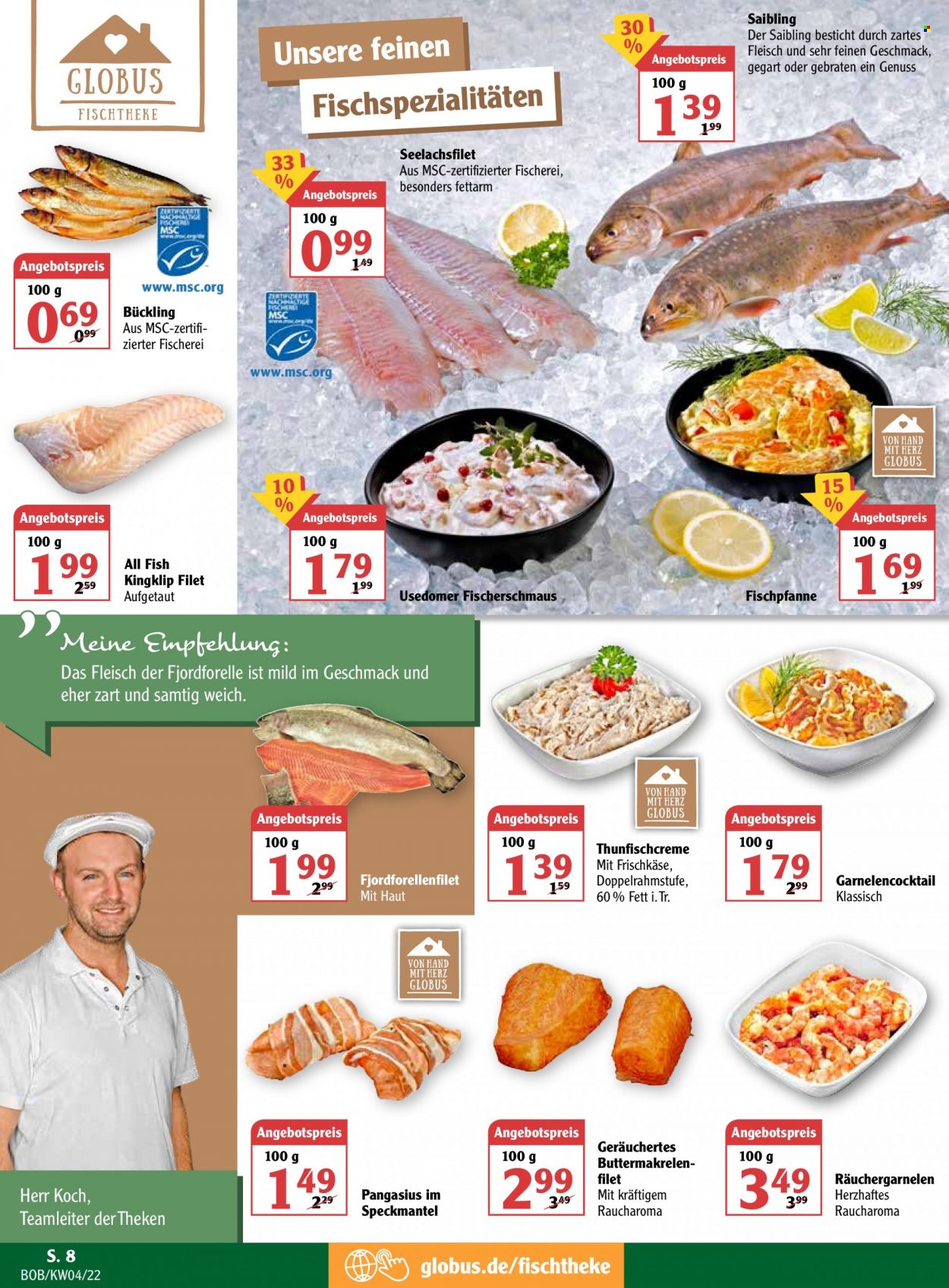 Globus Prospekte  - 24.01.2022 - 29.01.2022. Seite 8