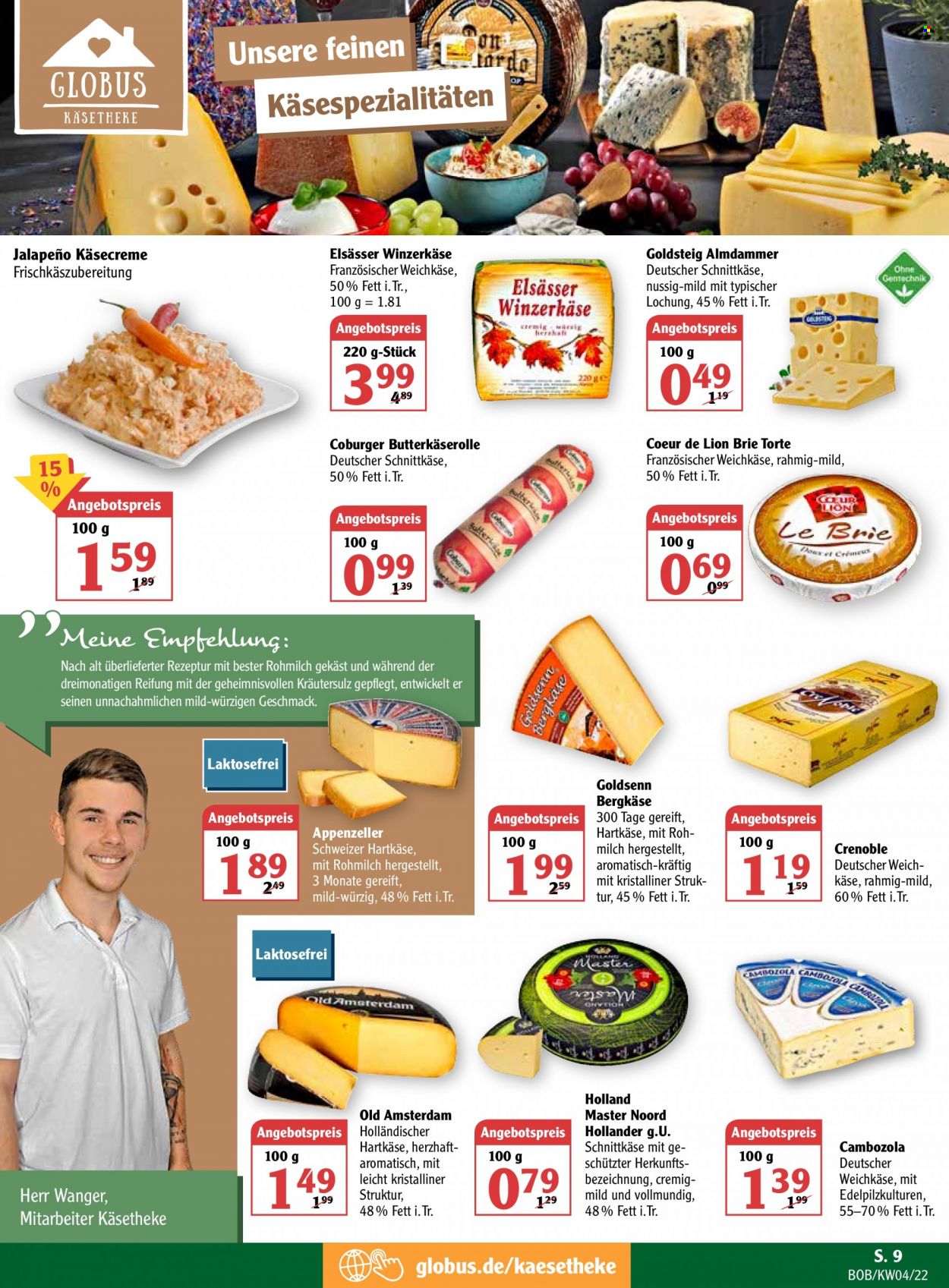 Globus Prospekte  - 24.01.2022 - 29.01.2022. Seite 9