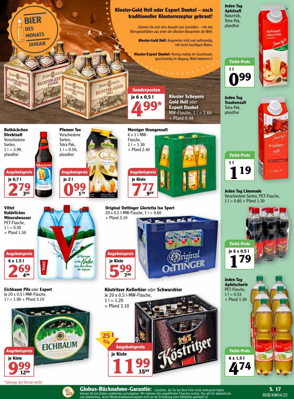 Globus Prospekte  - 24.01.2022 - 29.01.2022. Seite 17