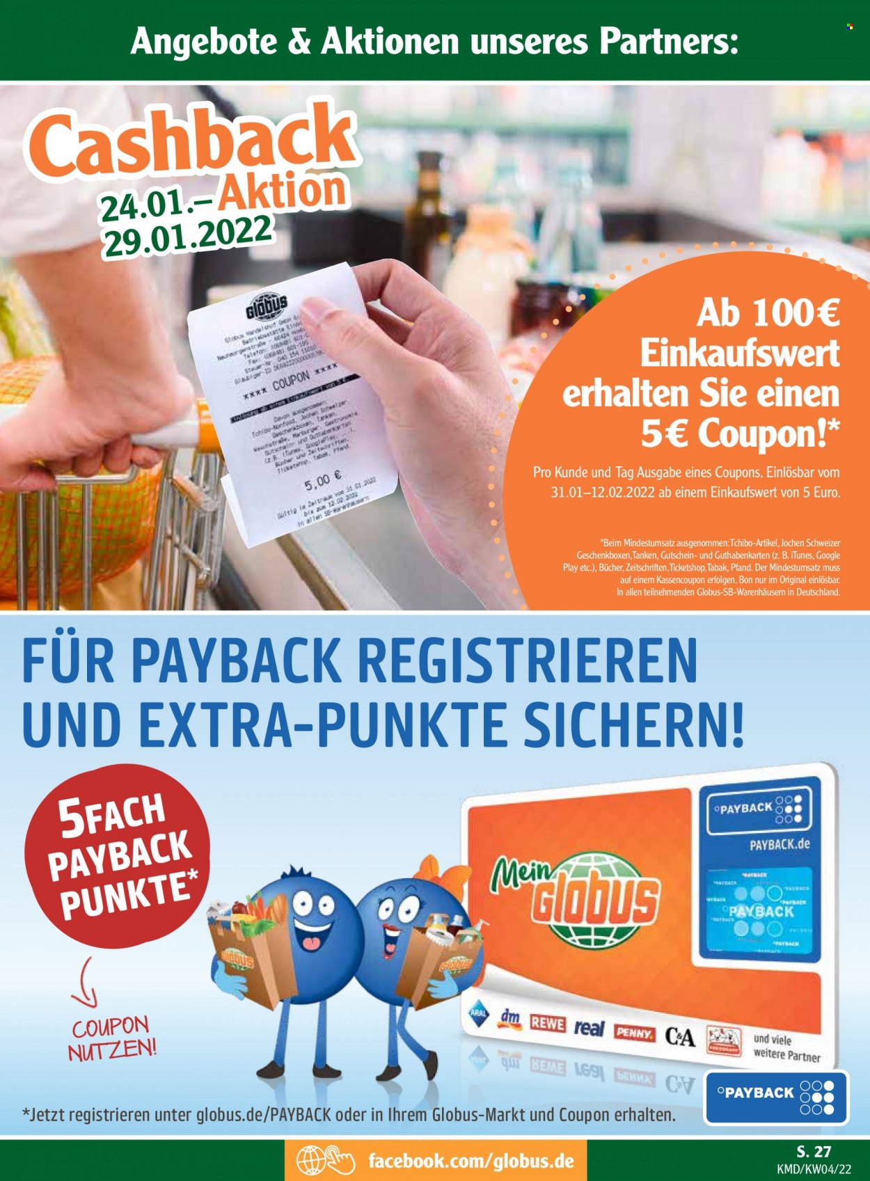 Globus Prospekte  - 24.01.2022 - 29.01.2022. Seite 31