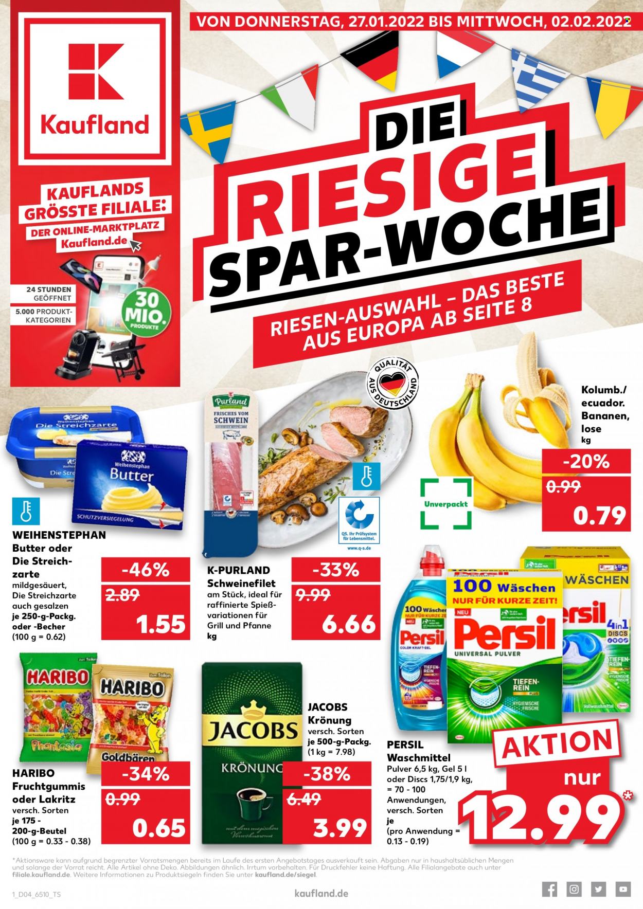 Kaufland Prospekte  - 27.01.2022 - 2.02.2022. Seite 1
