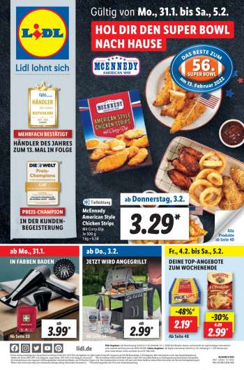 Prospekte Lidl - 31.01.2022 - 5.02.2022.