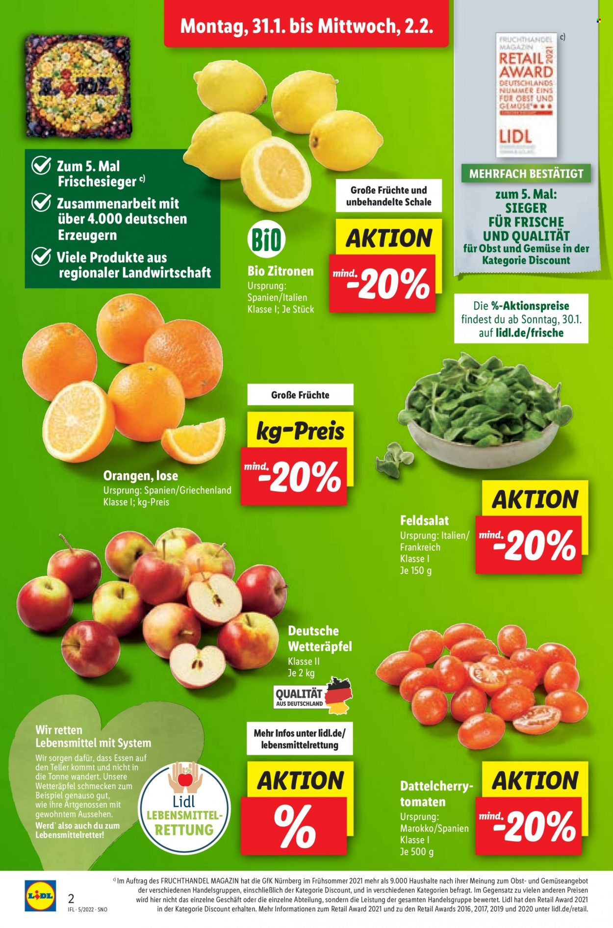Lidl Prospekte  - 31.01.2022 - 5.02.2022. Seite 2