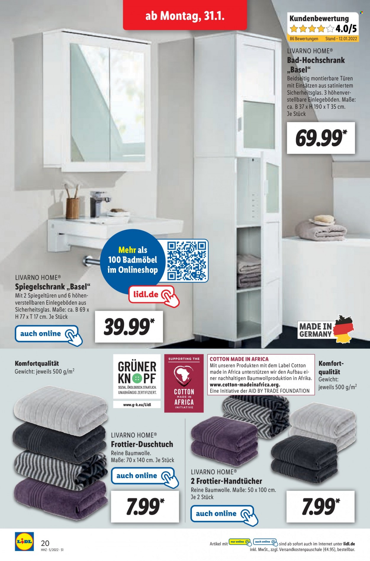 Lidl Prospekte  - 31.01.2022 - 5.02.2022. Seite 20