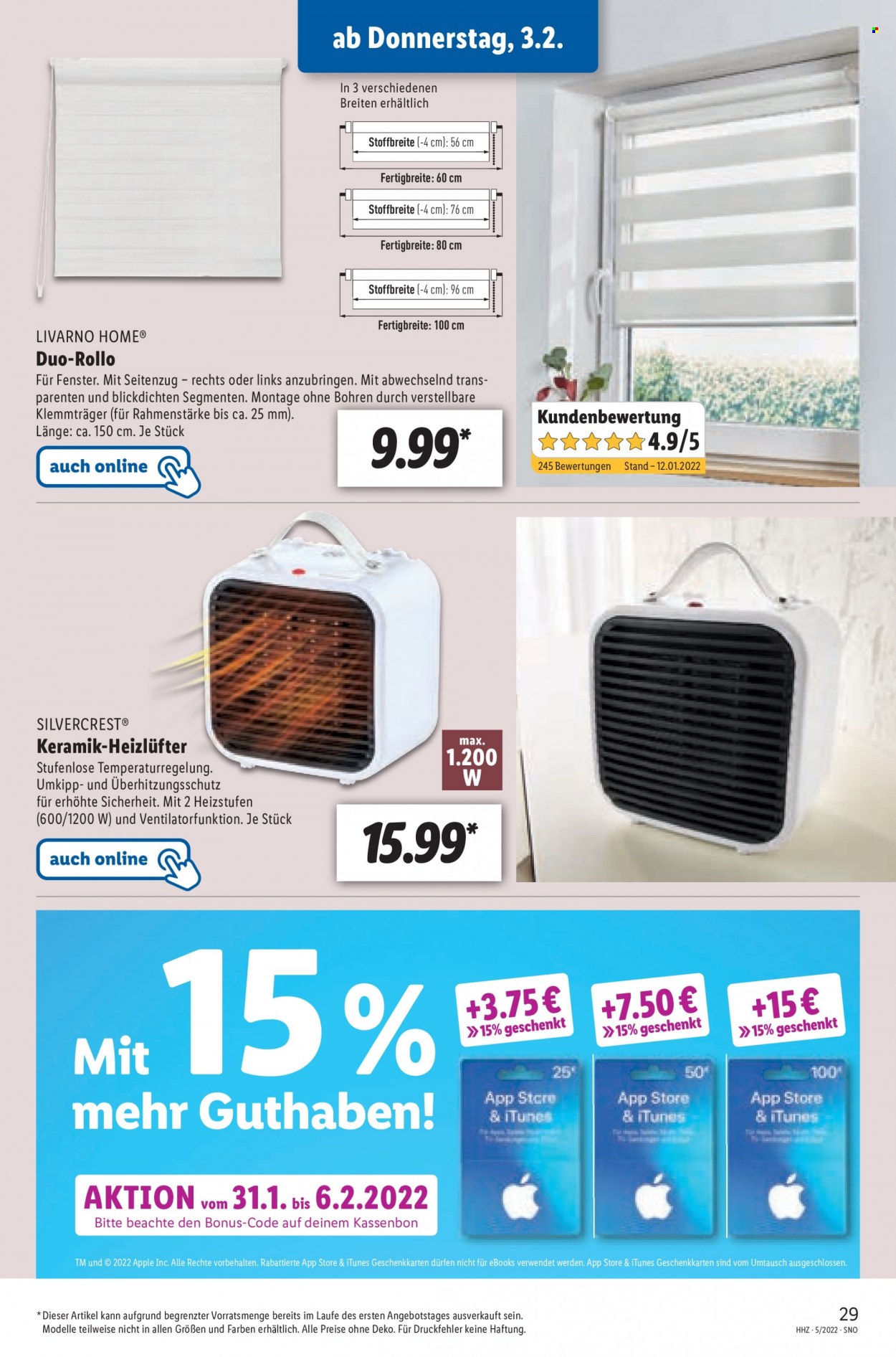 Lidl Prospekte  - 31.01.2022 - 5.02.2022. Seite 29