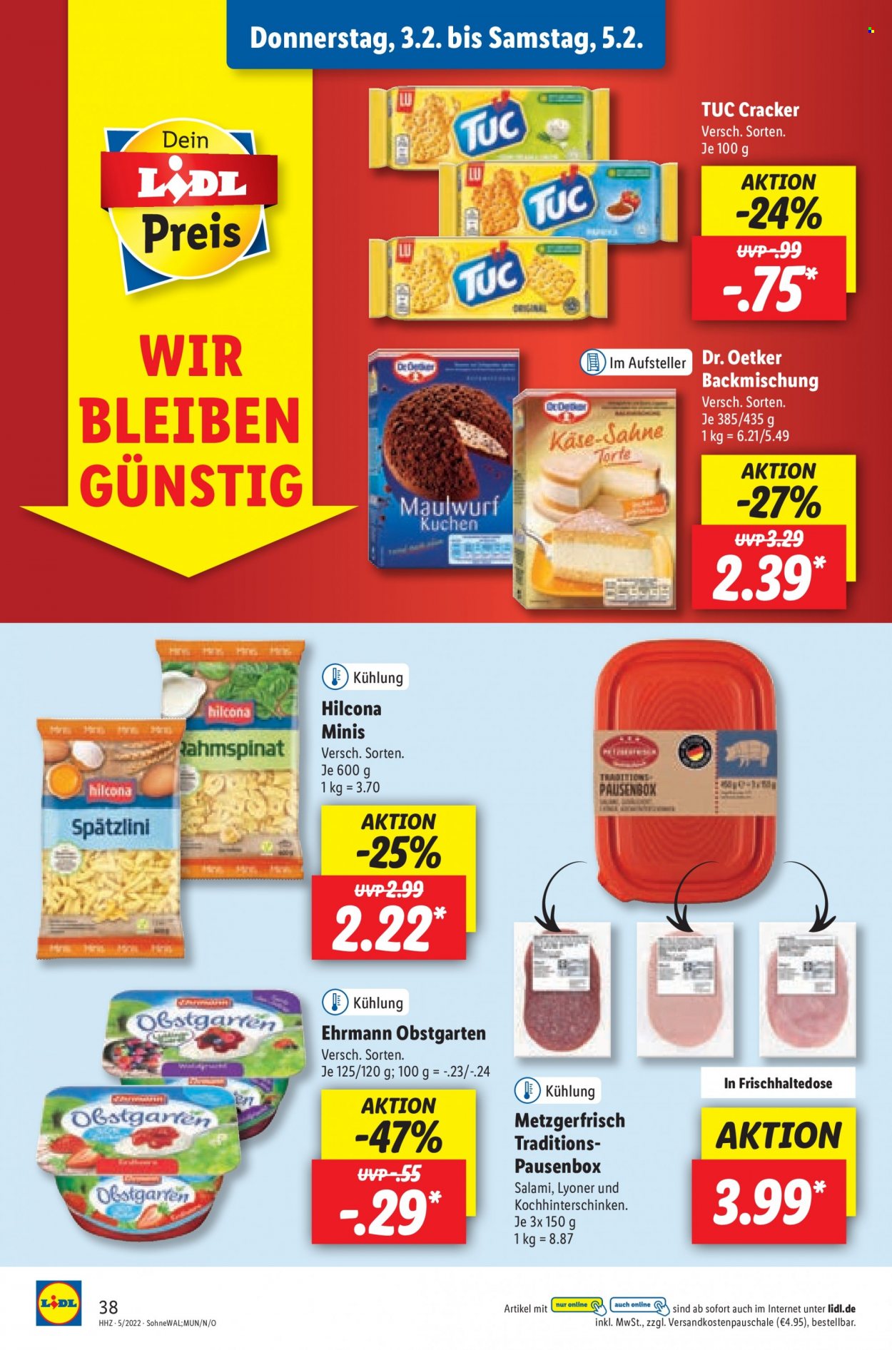 Lidl Prospekte  - 31.01.2022 - 5.02.2022. Seite 38