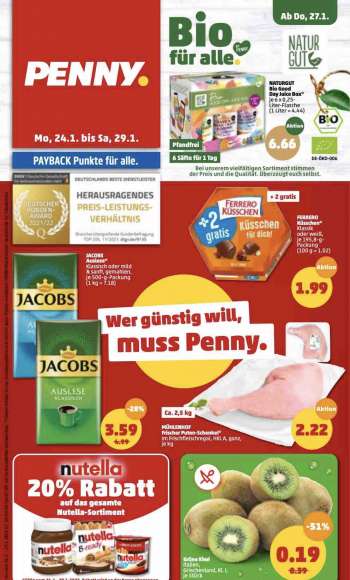 Prospekte Penny - 24.01.2022 - 29.01.2022.