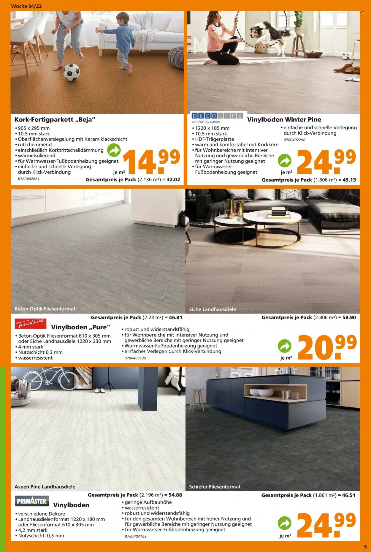 Globus Baumarkt Prospekte  - 24.01.2022 - 29.01.2022. Seite 5