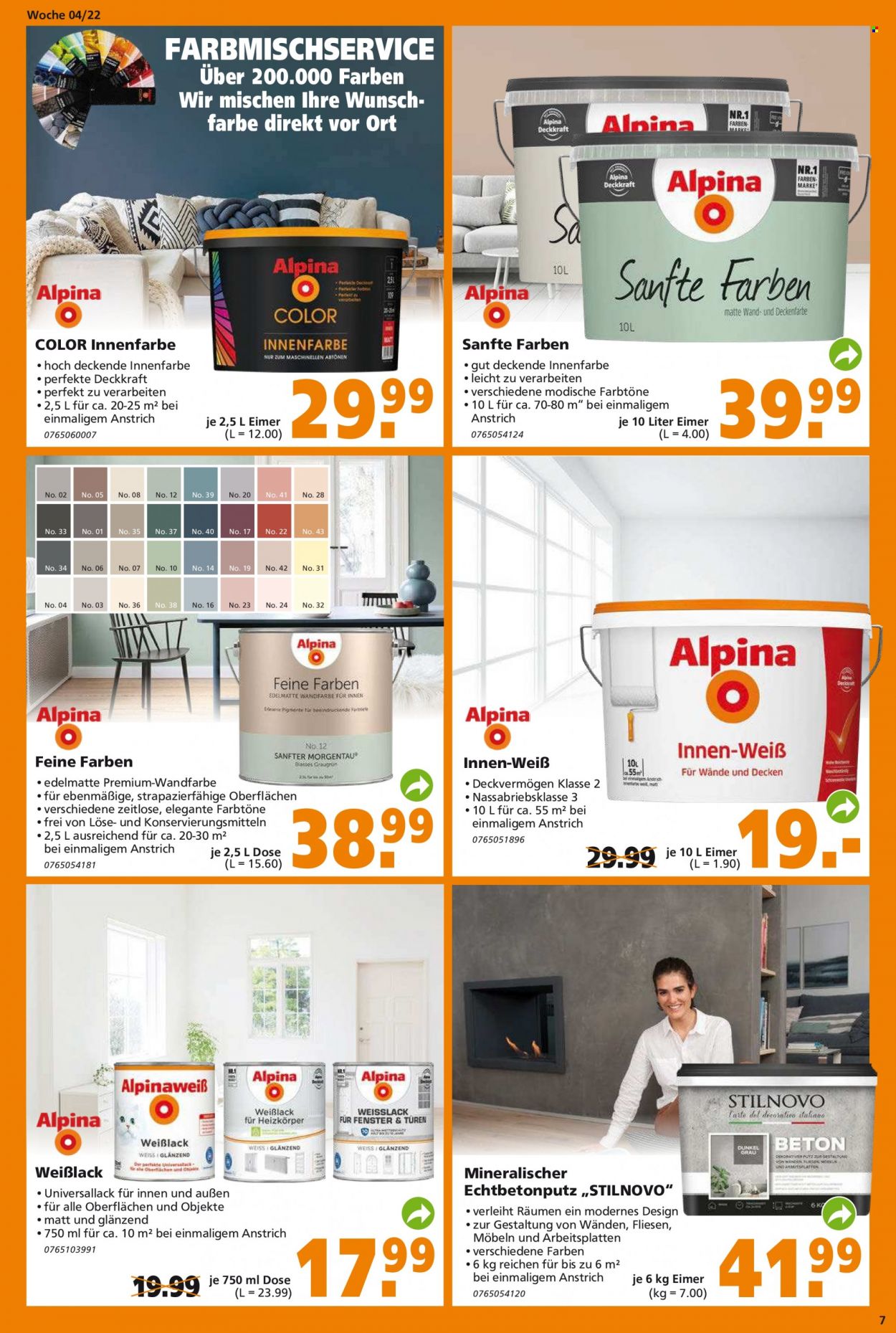 Globus Baumarkt Prospekte  - 24.01.2022 - 29.01.2022. Seite 7