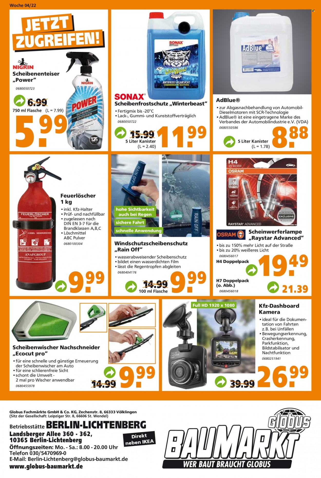 Globus Baumarkt Prospekte  - 24.01.2022 - 29.01.2022. Seite 17