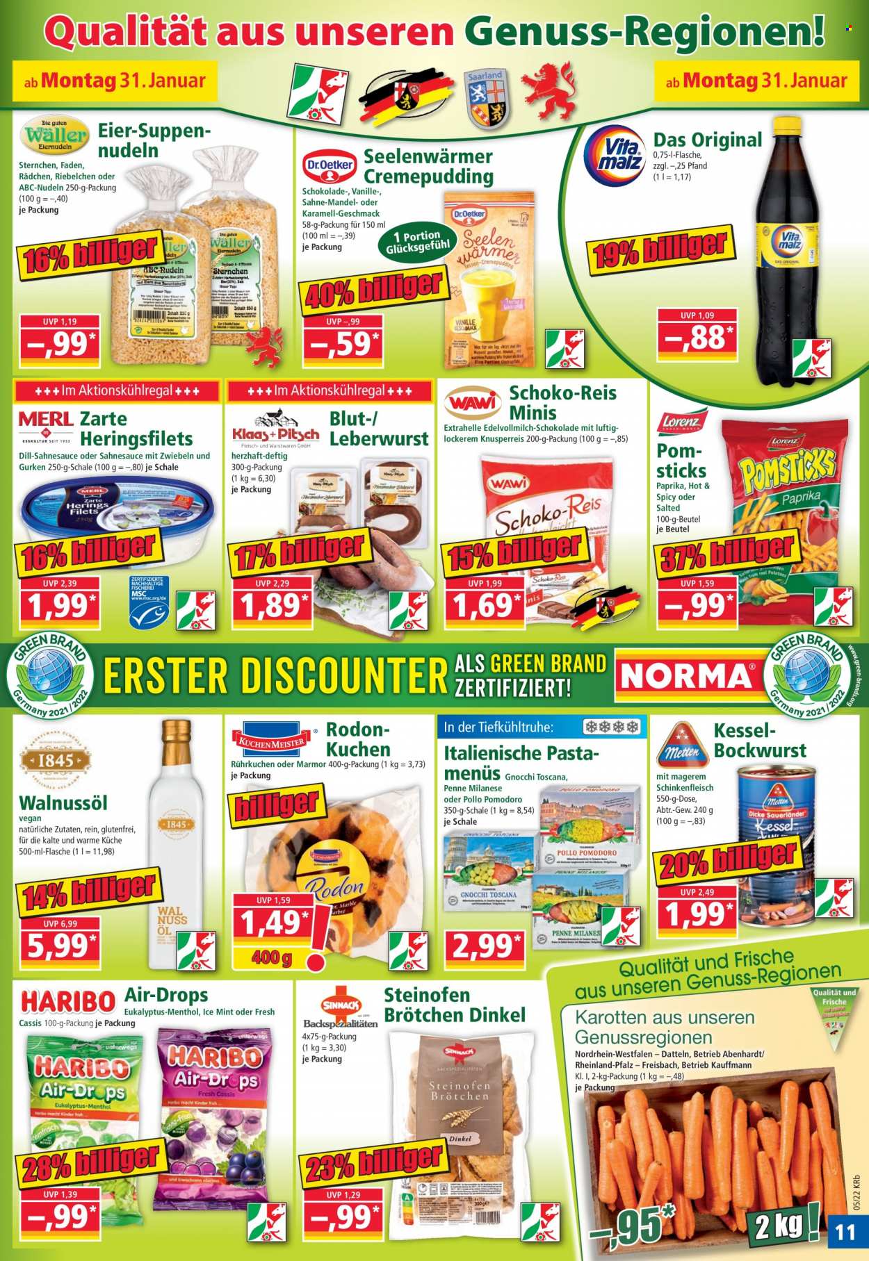 Norma Prospekte  - 31.01.2022 - 6.02.2022. Seite 11