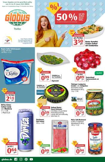 Prospekte Globus - 24.01.2022 - 29.01.2022.