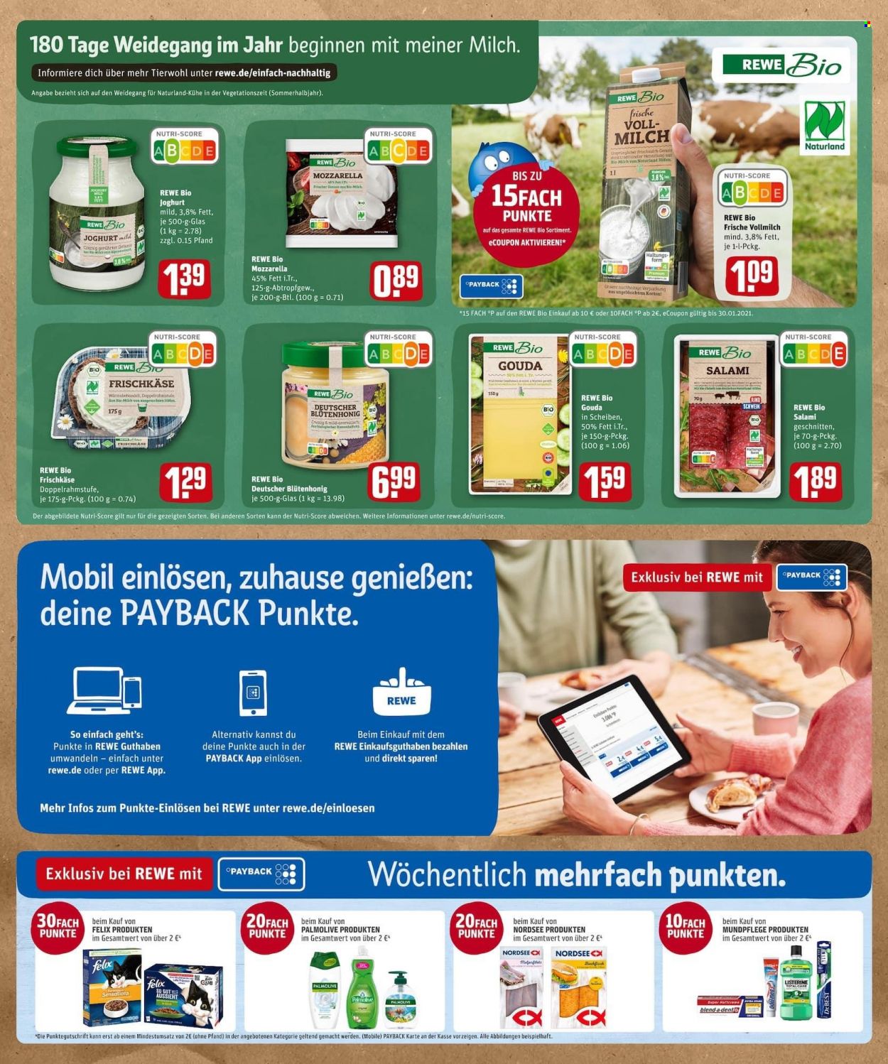 REWE Prospekte  - 24.01.2022 - 29.01.2022. Seite 16
