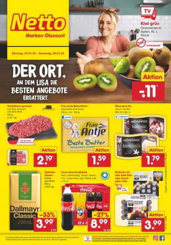 Prospekte Netto Marken-Discount - 24.01.2022 - 29.01.2022.