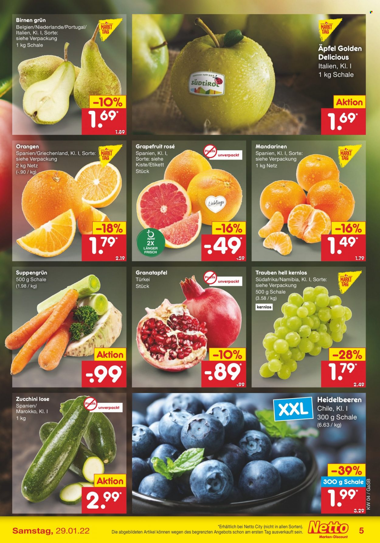 Netto Marken-Discount Prospekte  - 24.01.2022 - 29.01.2022. Seite 5