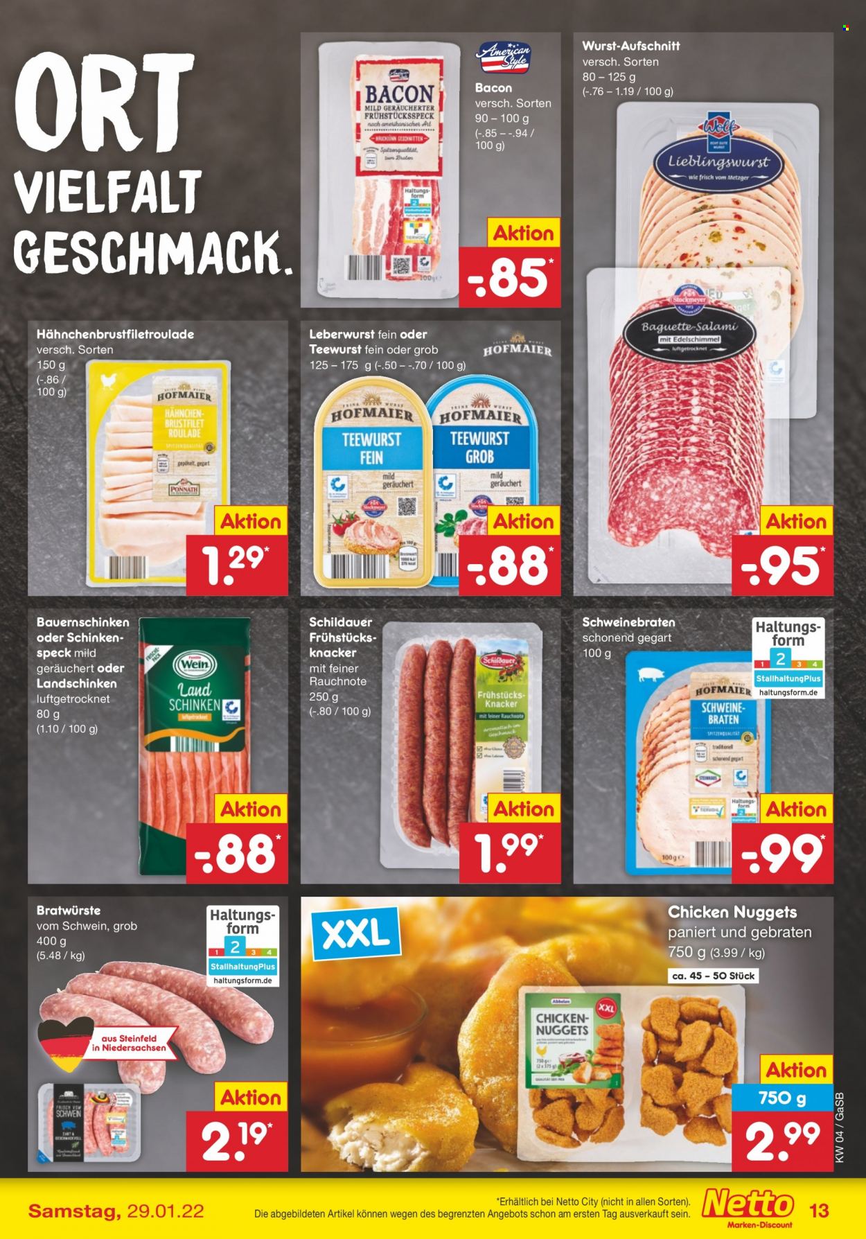 Netto Marken-Discount Prospekte  - 24.01.2022 - 29.01.2022. Seite 13