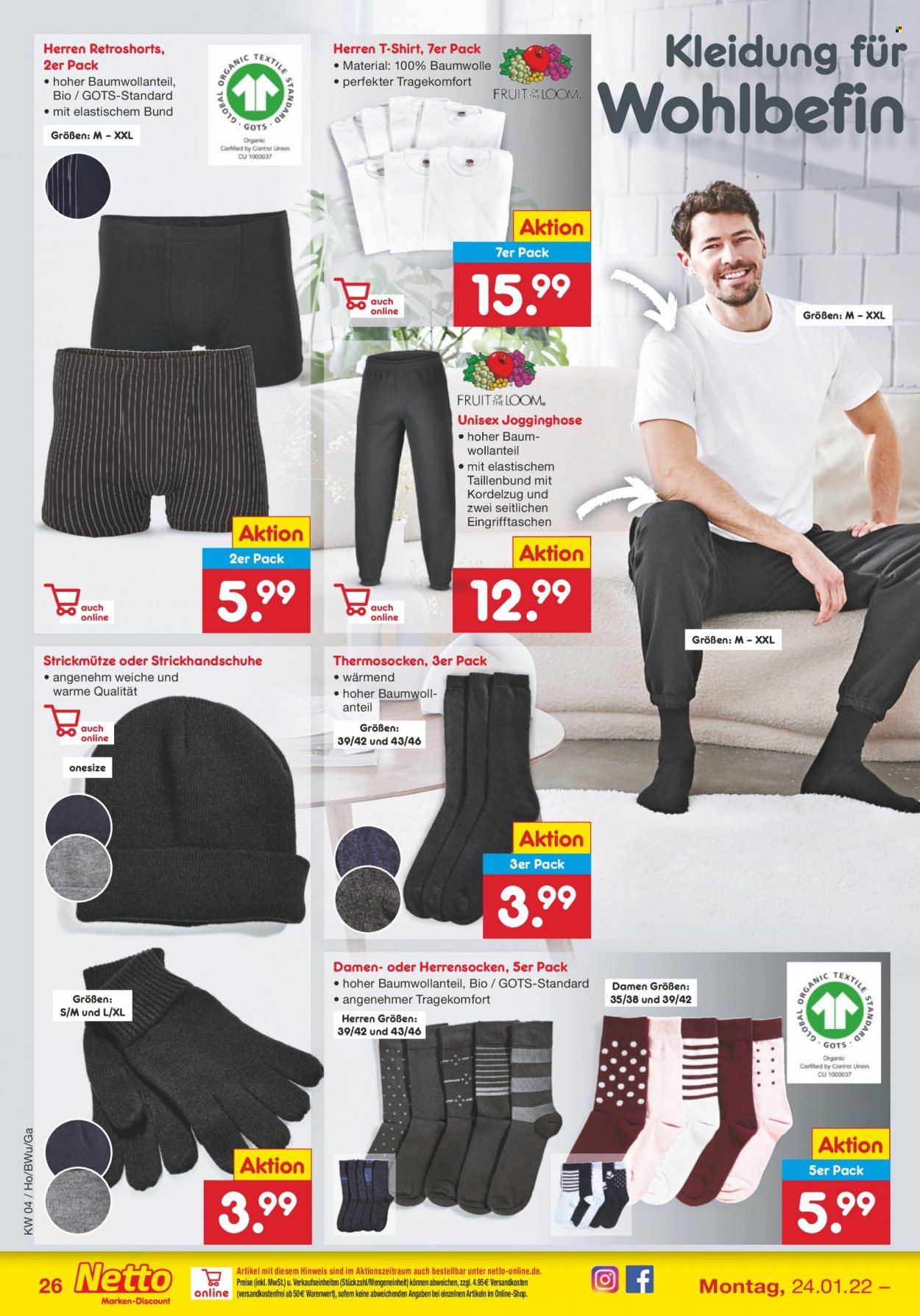 Netto Marken-Discount Prospekte  - 24.01.2022 - 29.01.2022. Seite 26