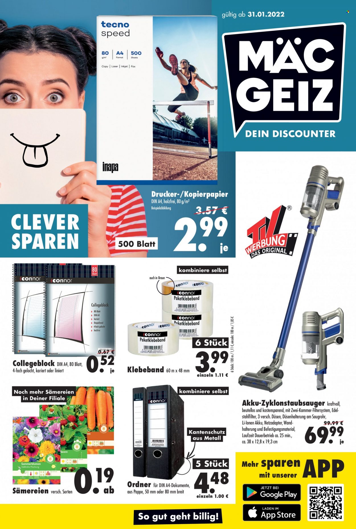 Mäc-Geiz Prospekte  - 31.01.2022 - 6.02.2022. Seite 1