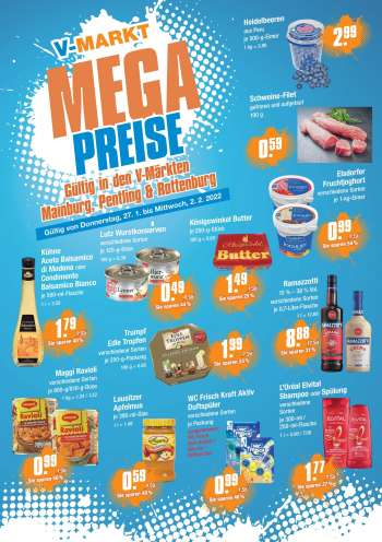 Prospekte V-Markt - 27.01.2022 - 2.02.2022.