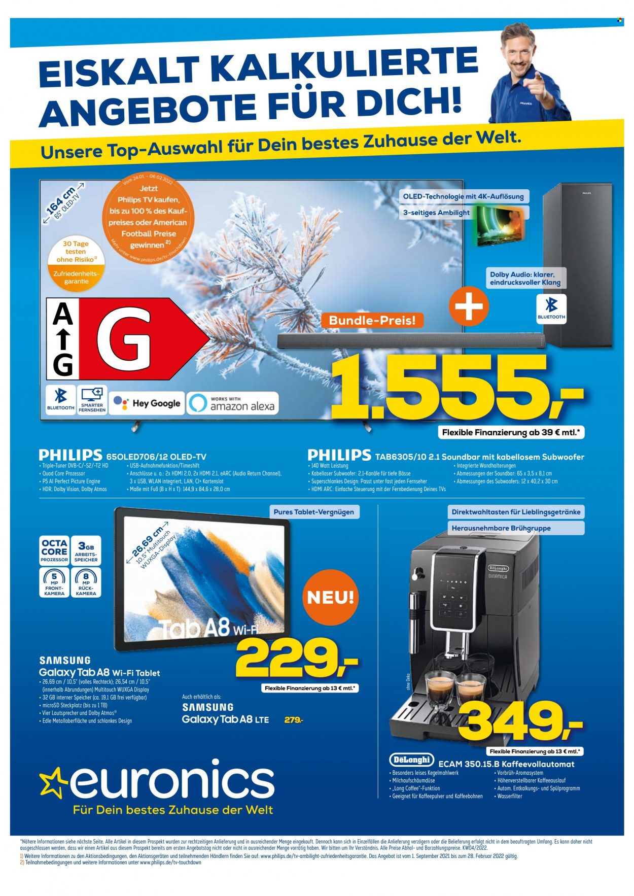 Euronics Prospekte  - 26.01.2022 - 1.02.2022. Seite 1