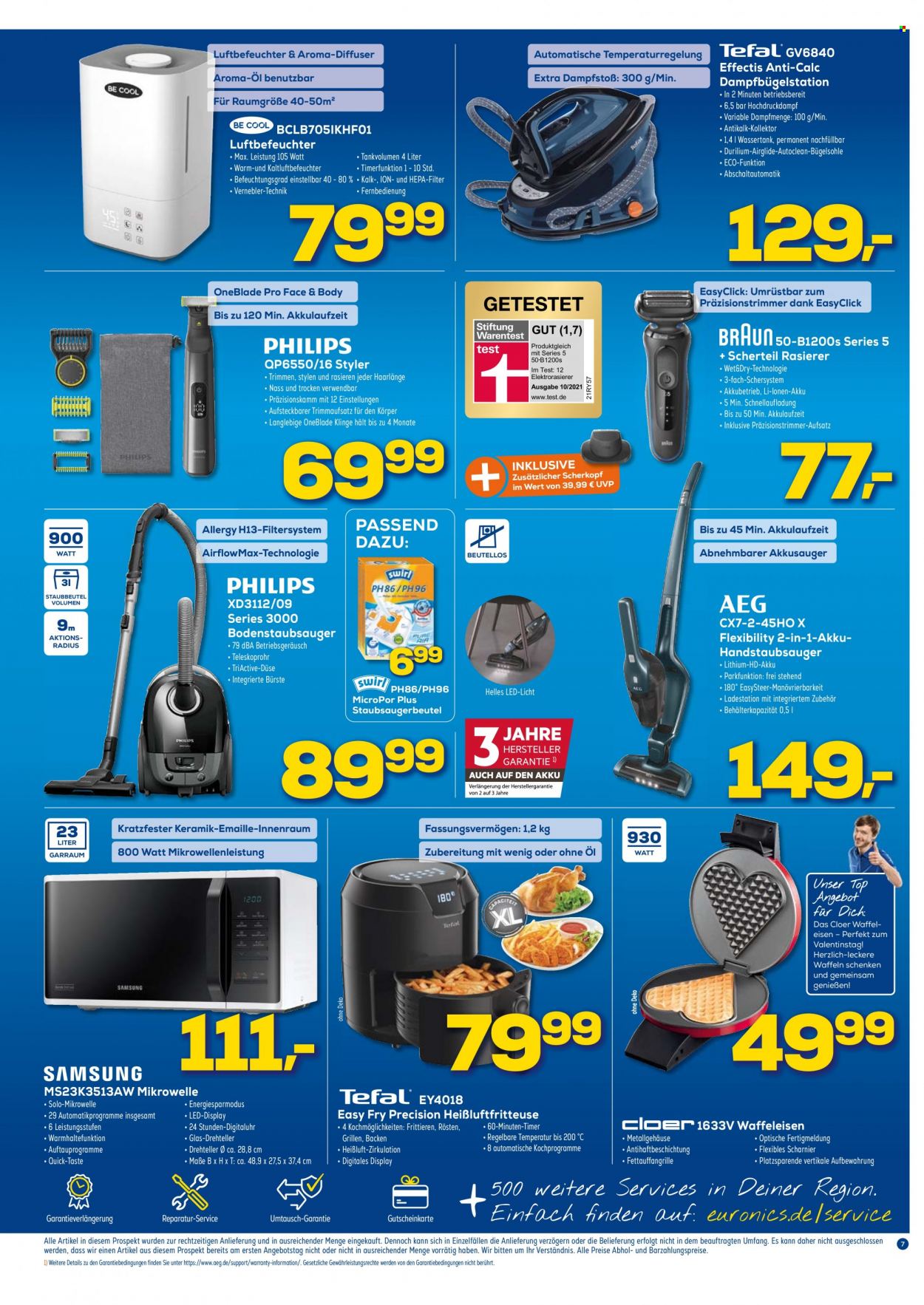 Euronics Prospekte  - 26.01.2022 - 1.02.2022. Seite 7