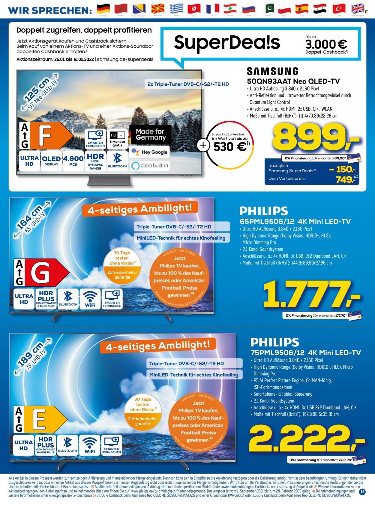 Euronics Prospekte  - 26.01.2022 - 1.02.2022. Seite 15