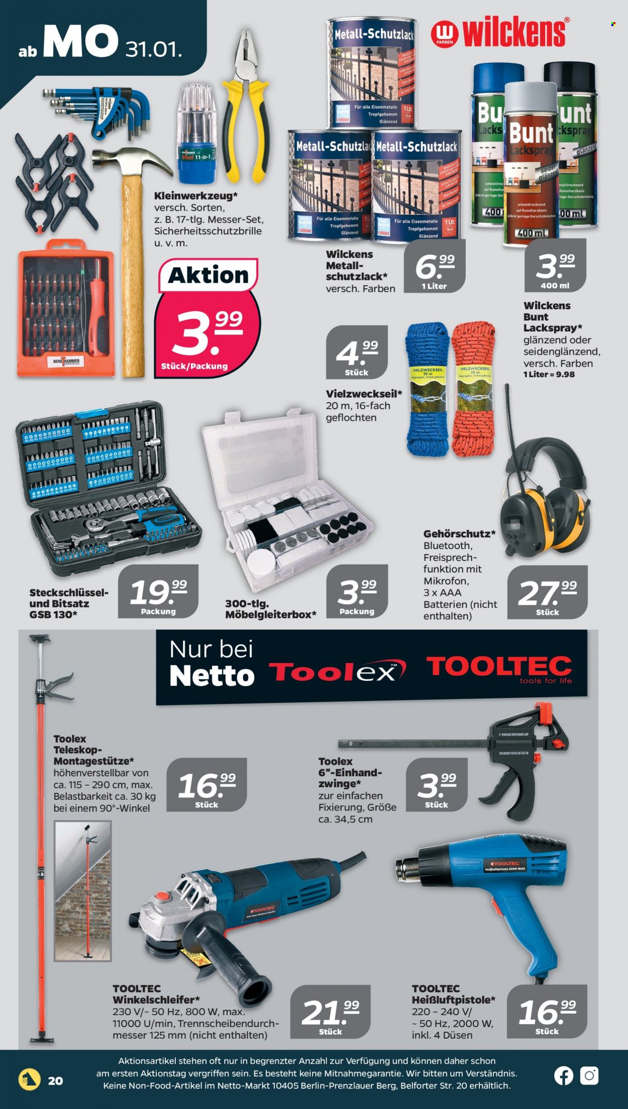 Netto Prospekte  - 31.01.2022 - 5.02.2022. Seite 20