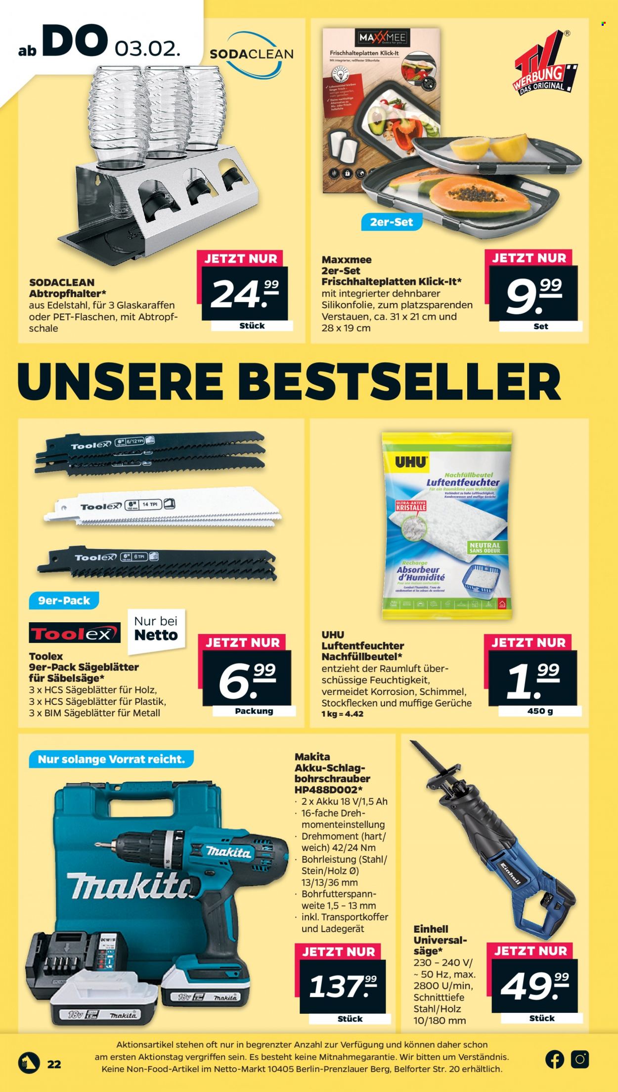 Netto Prospekte  - 31.01.2022 - 5.02.2022. Seite 22
