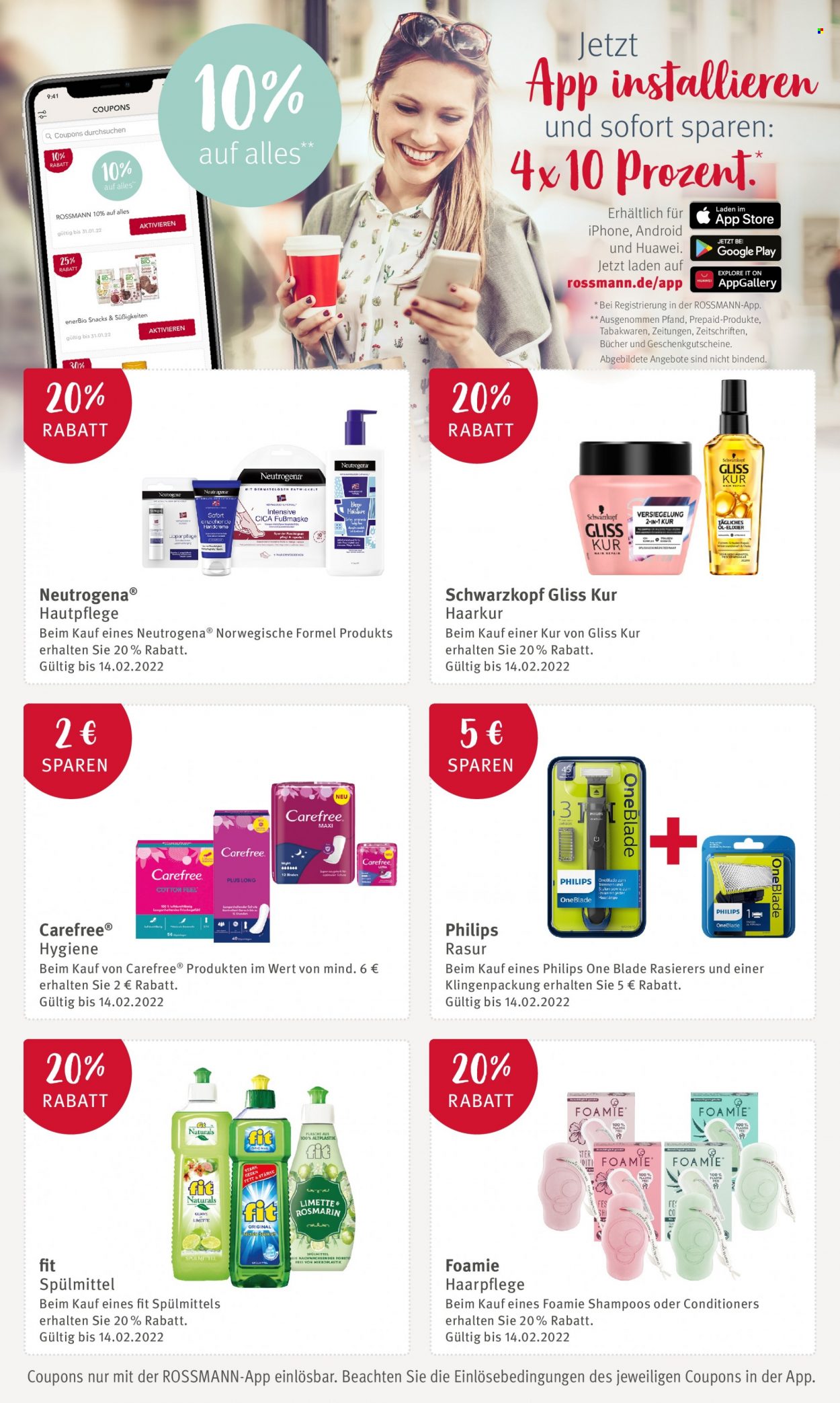 Rossmann Prospekte  - 31.01.2022 - 4.02.2022. Seite 18
