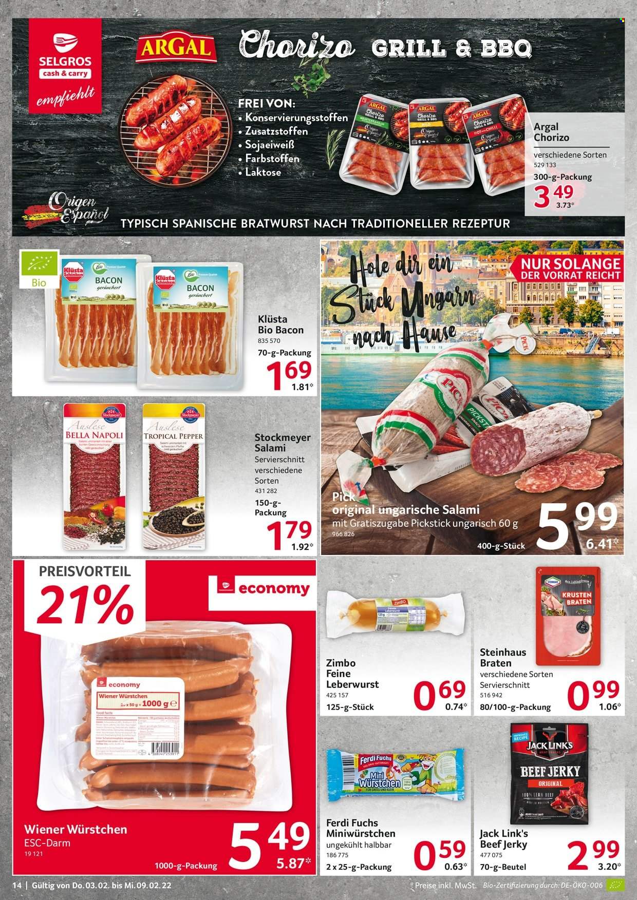 Selgros Prospekte  - 3.02.2022 - 9.02.2022. Seite 14