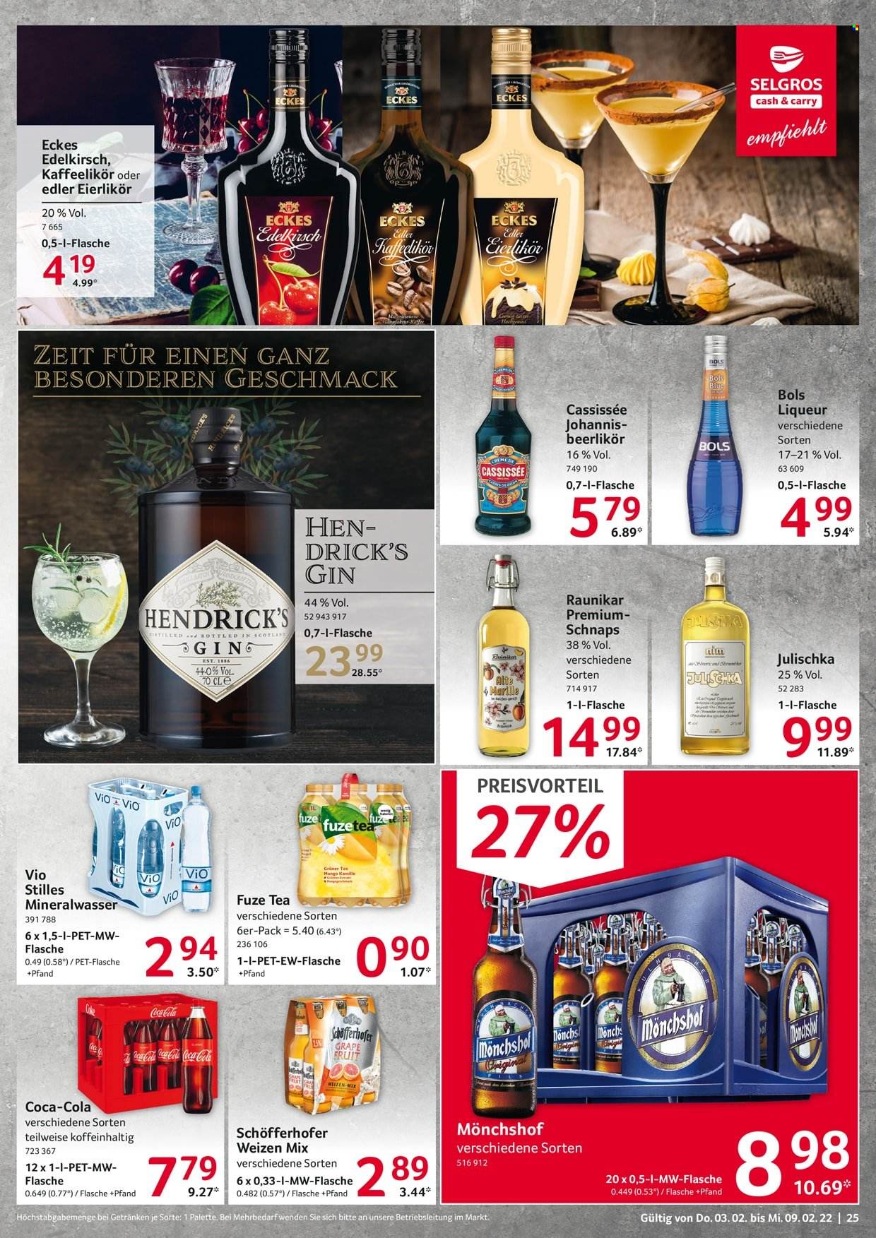 Selgros Prospekte  - 3.02.2022 - 9.02.2022. Seite 25