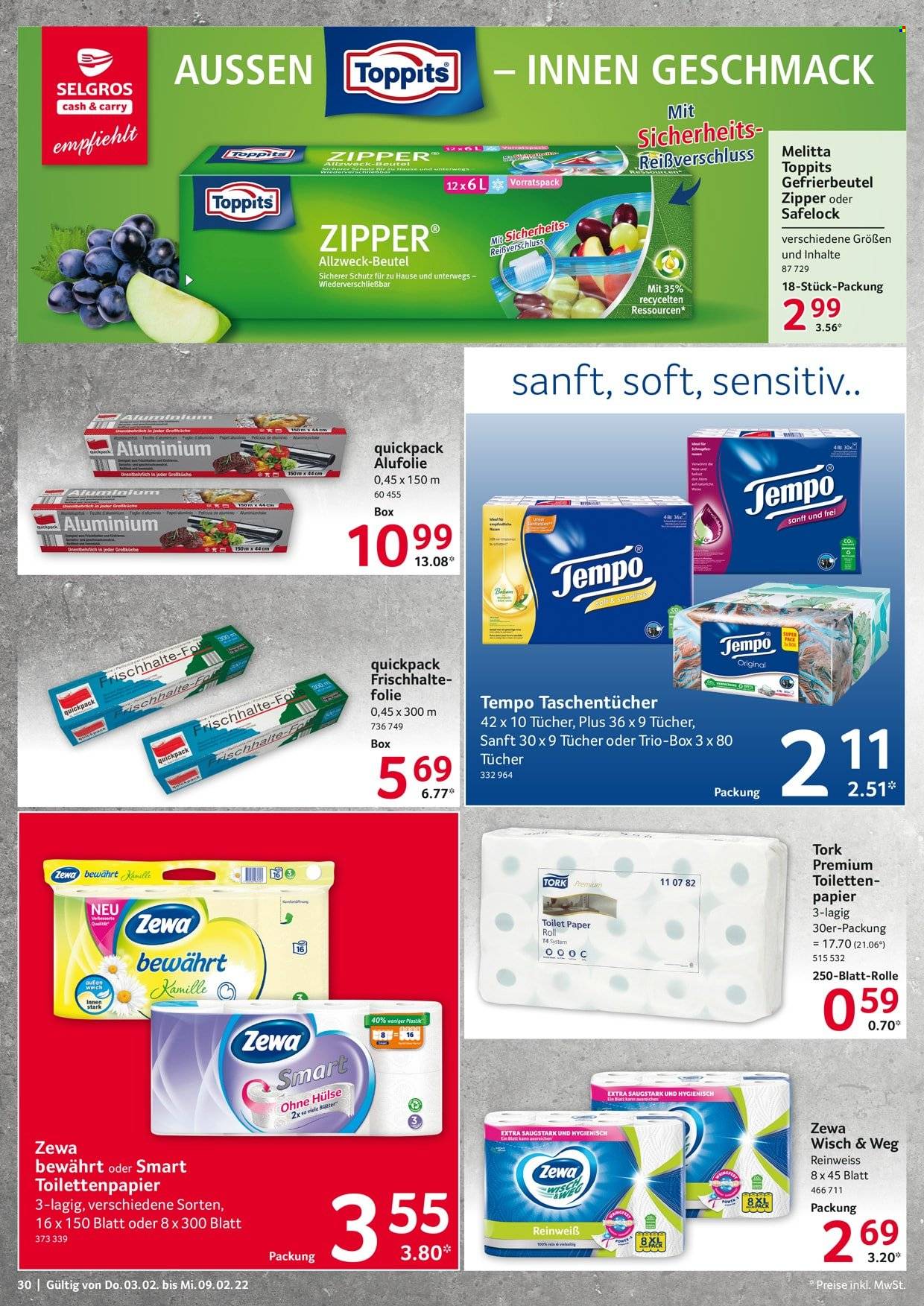 Selgros Prospekte  - 3.02.2022 - 9.02.2022. Seite 30