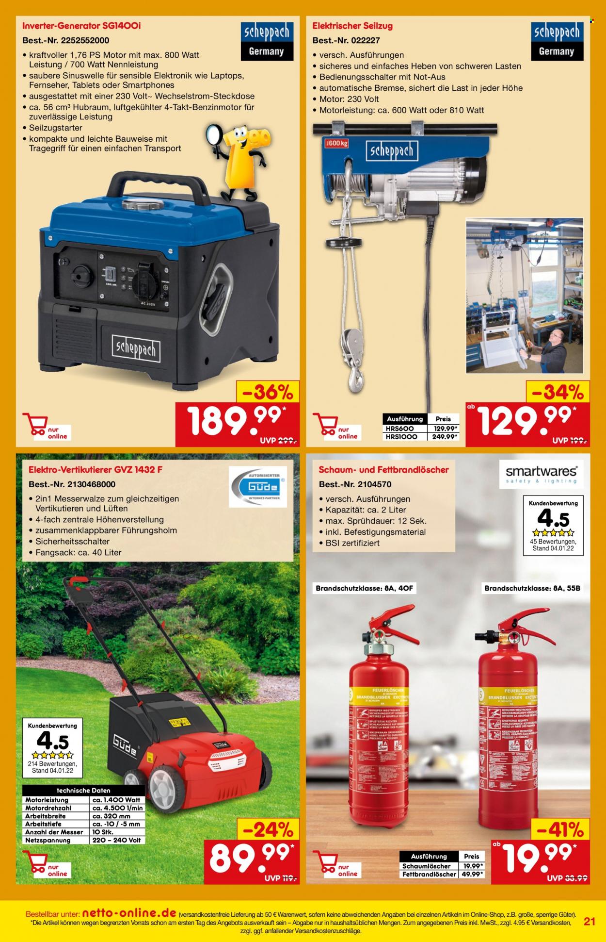 Netto Marken-Discount Prospekte  - 1.02.2022 - 28.02.2022. Seite 21