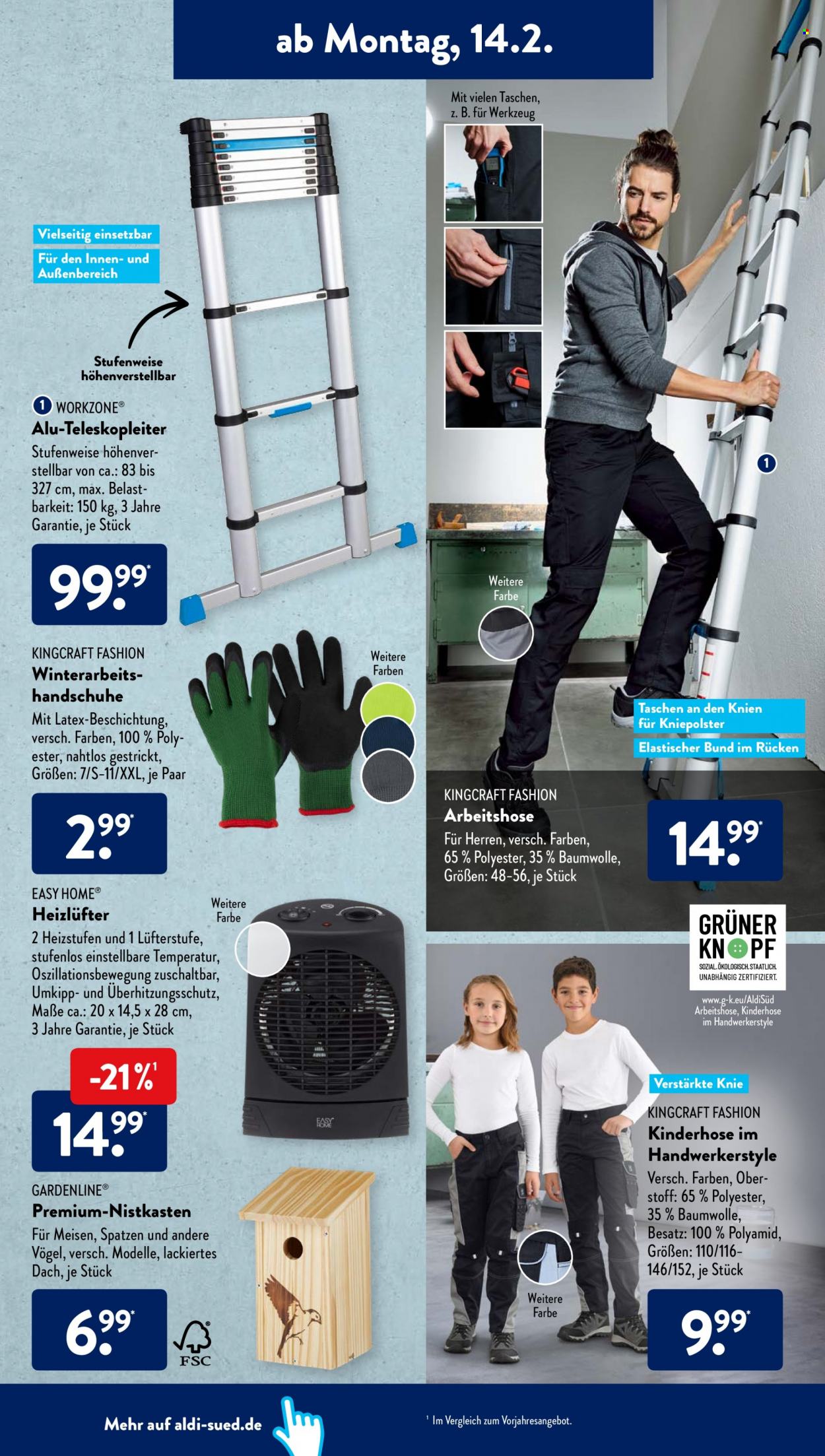 ALDI SÜD Prospekte  - 14.02.2022 - 19.02.2022. Seite 6
