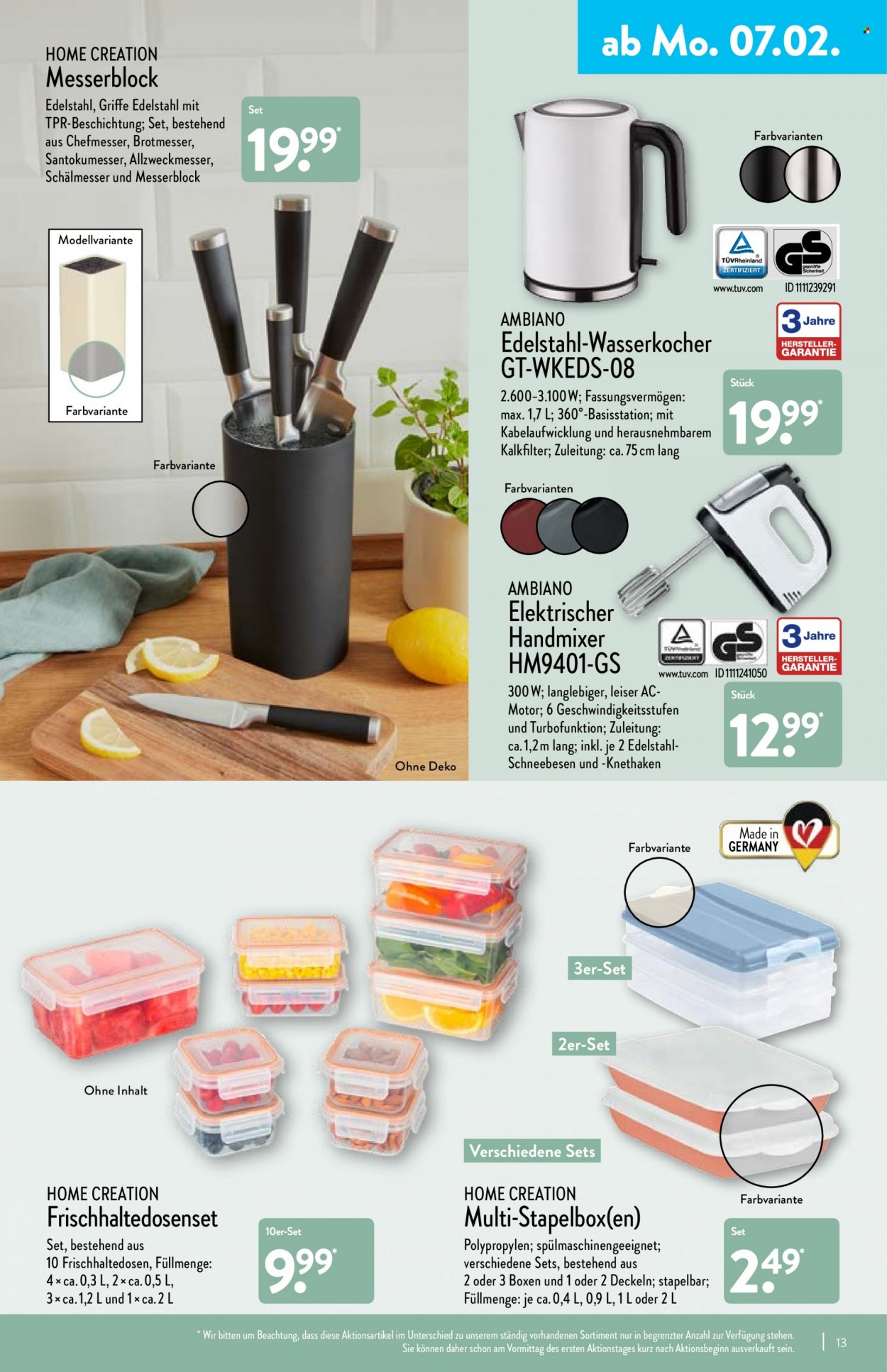 ALDI Nord Prospekte  - 7.02.2022 - 12.02.2022. Seite 13