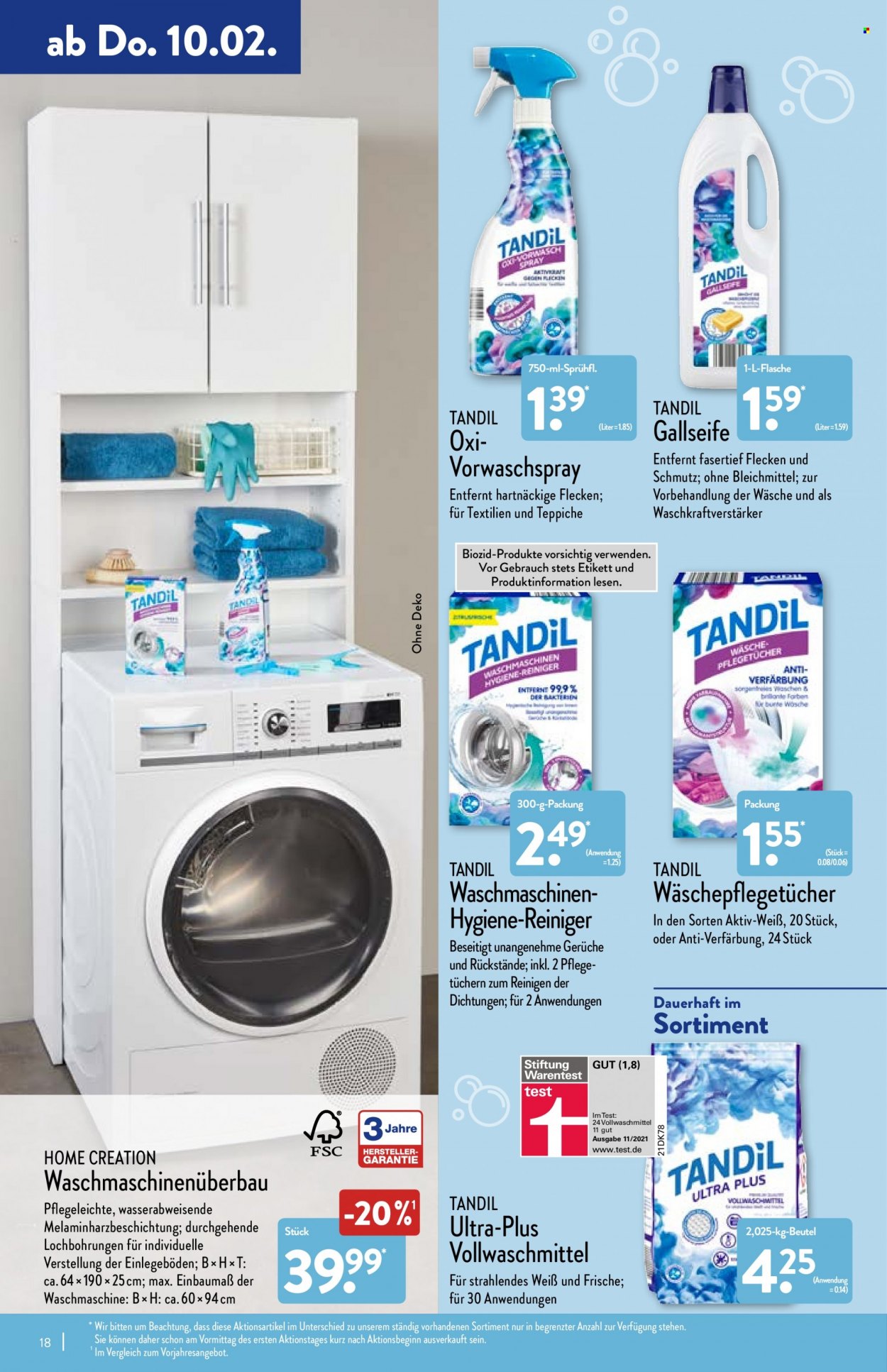 ALDI Nord Prospekte  - 7.02.2022 - 12.02.2022. Seite 18