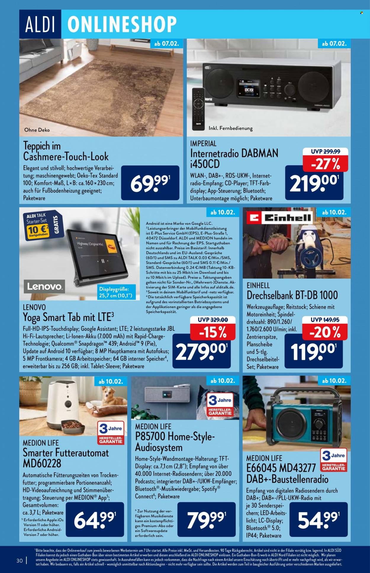 ALDI Nord Prospekte  - 7.02.2022 - 12.02.2022. Seite 30