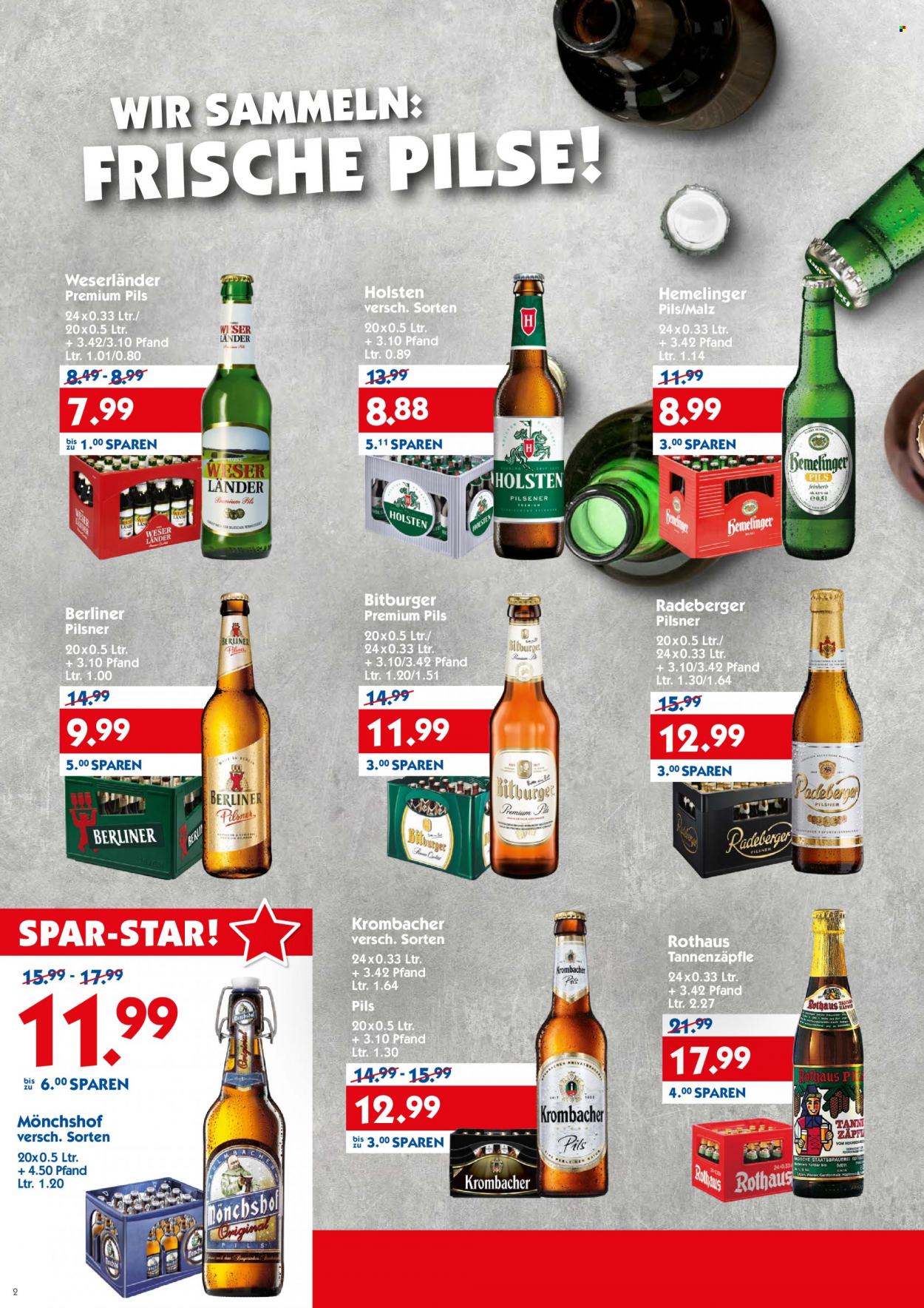 Hol'ab! Getränkemarkt Prospekte  - 31.01.2022 - 5.02.2022. Seite 2