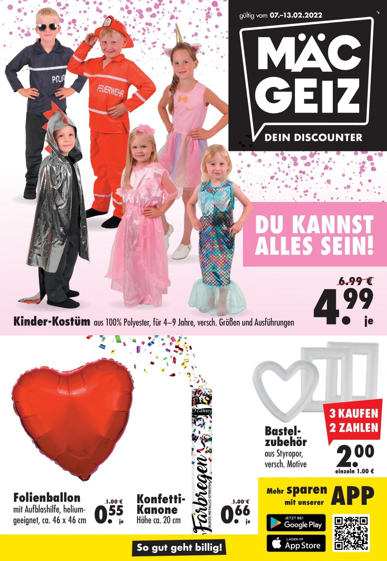 Mäc-Geiz Prospekte  - 7.02.2022 - 13.02.2022. Seite 1