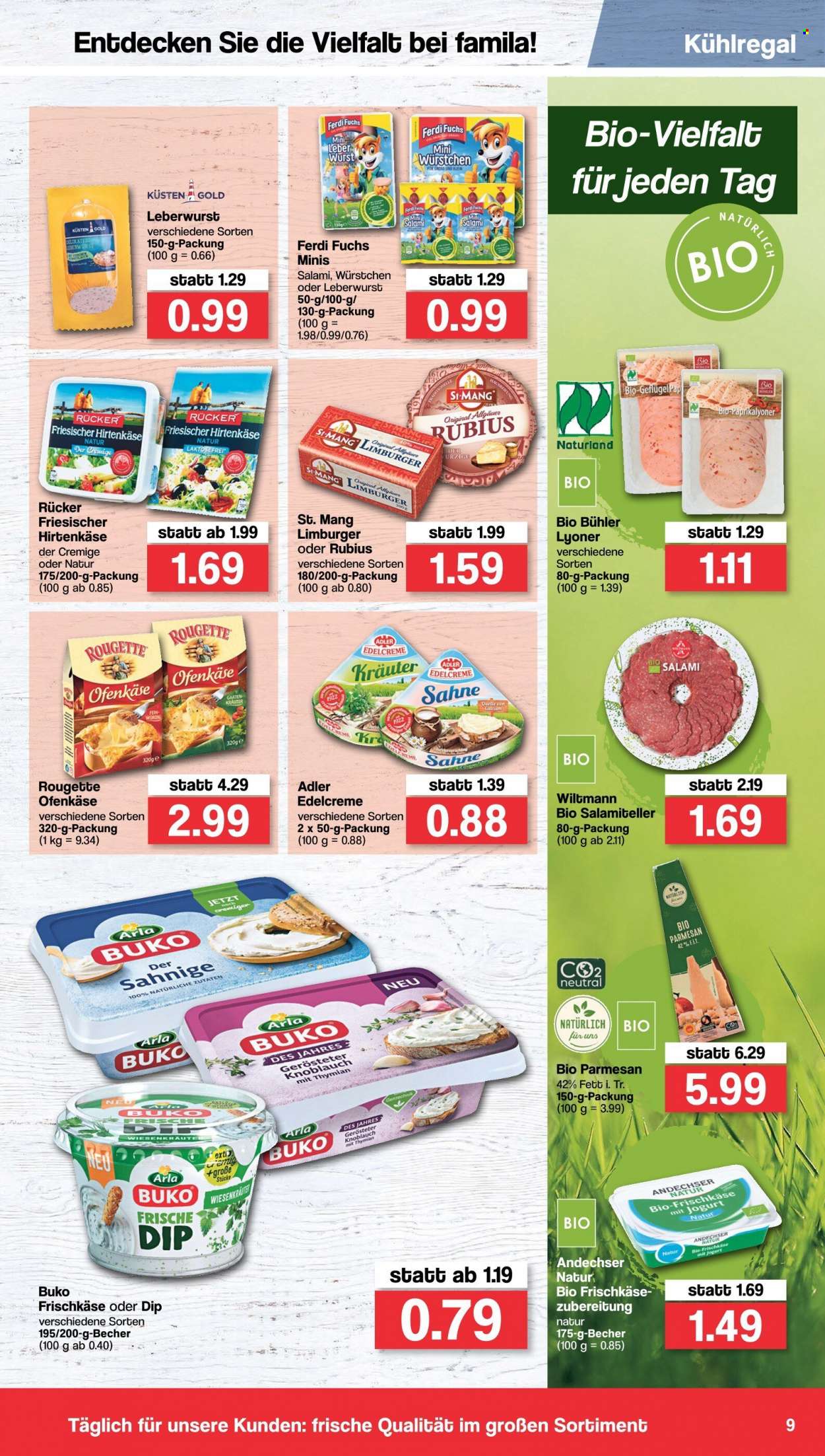 famila Prospekte  - 31.01.2022 - 5.02.2022. Seite 9