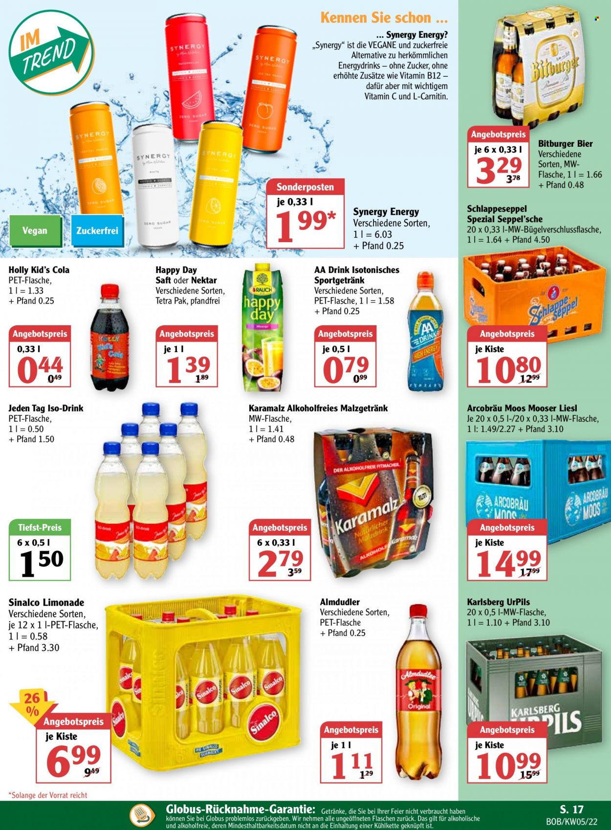 Globus Prospekte  - 31.01.2022 - 5.02.2022. Seite 17