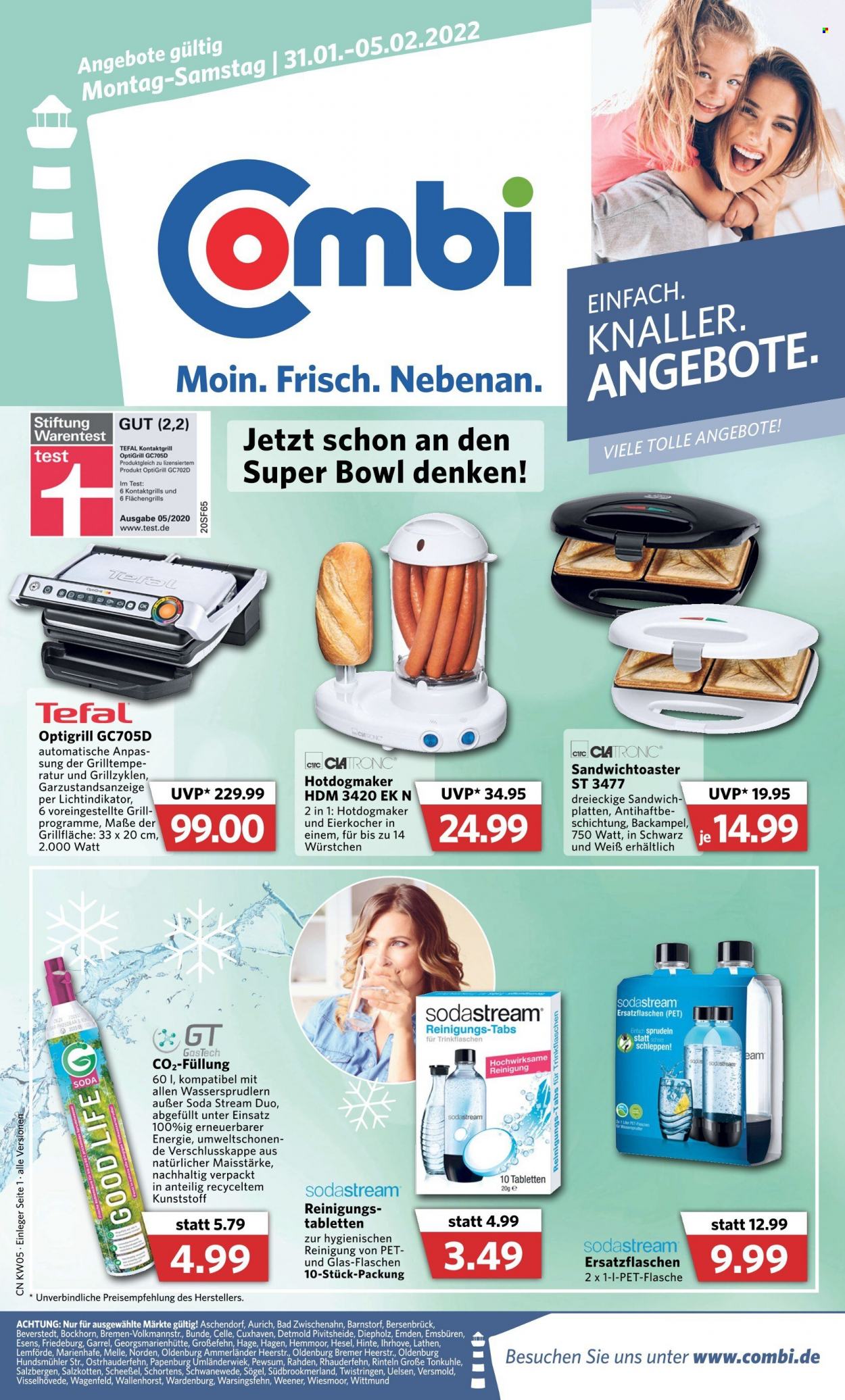 Combi Prospekte  - 31.01.2022 - 5.02.2022. Seite 1