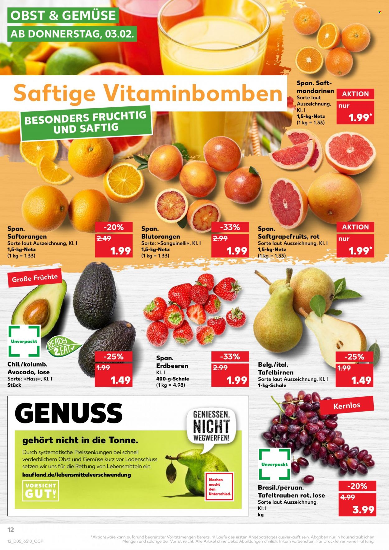 Kaufland Prospekte  - 3.02.2022 - 9.02.2022. Seite 12