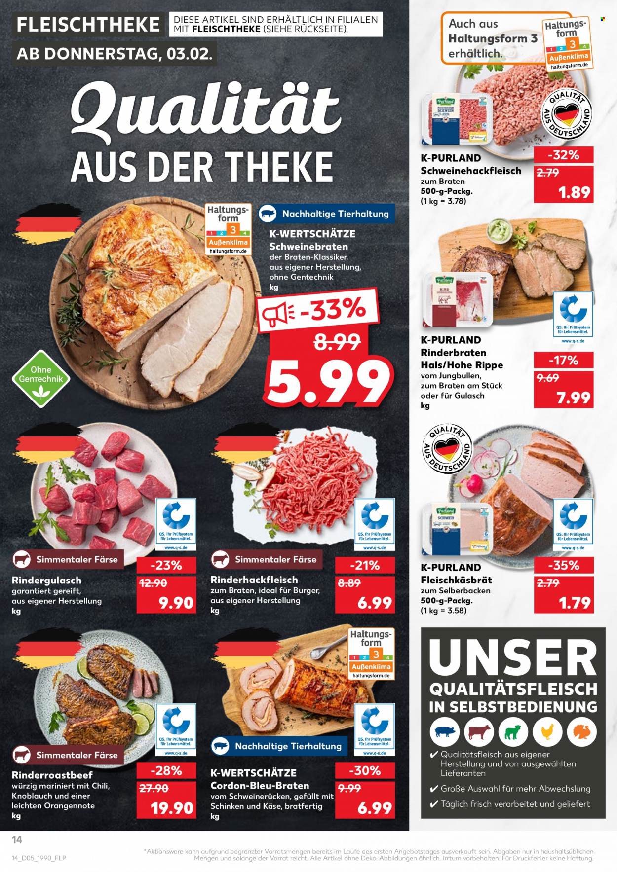 Kaufland Prospekte  - 3.02.2022 - 9.02.2022. Seite 14
