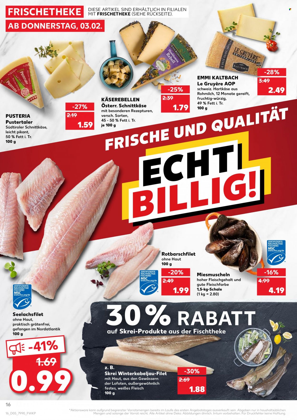 Kaufland Prospekte  - 3.02.2022 - 9.02.2022. Seite 16